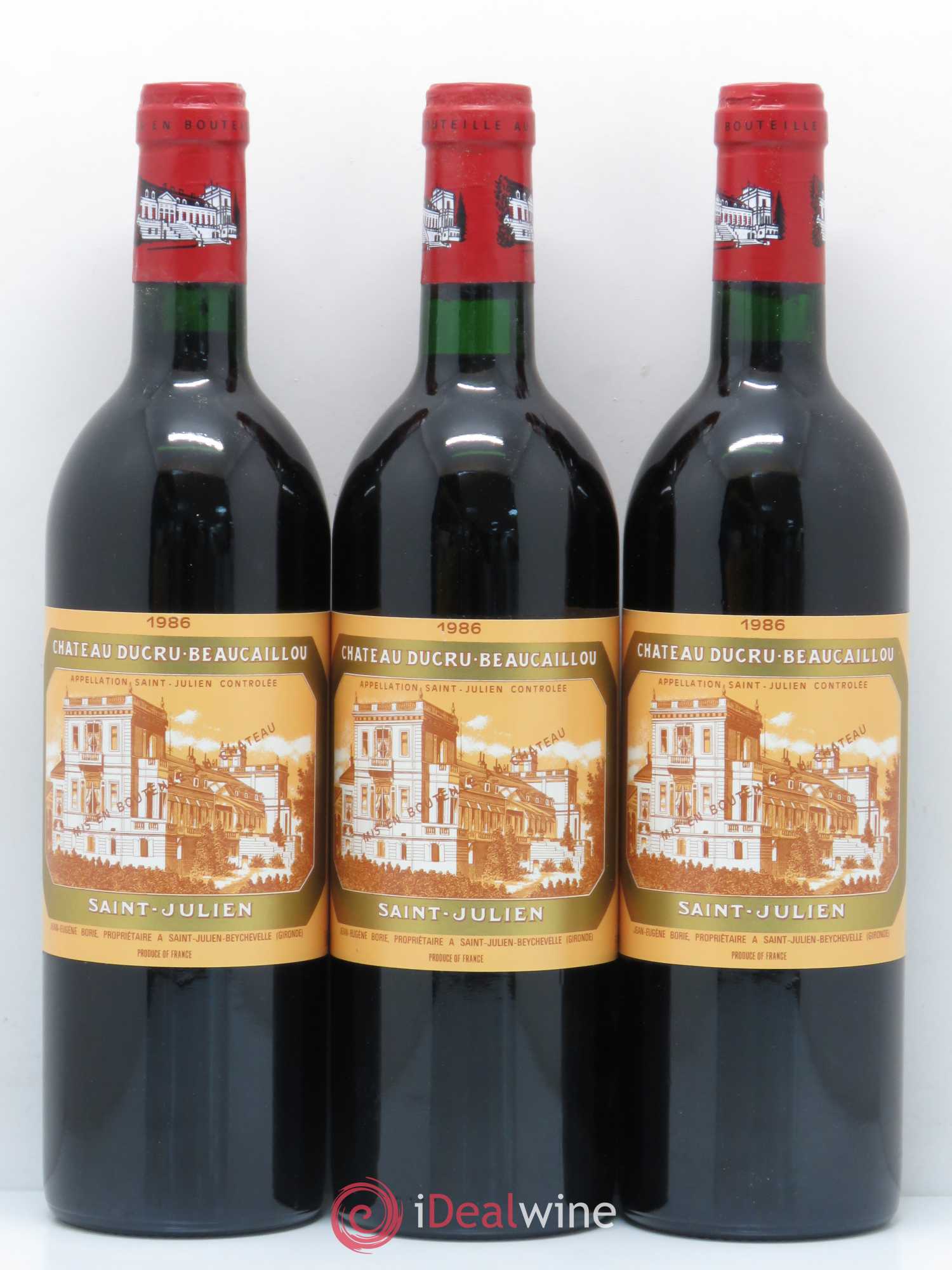 Château Ducru Beaucaillou 2ème Grand Cru Classé 1986 - Lot de 12 bouteilles - 1