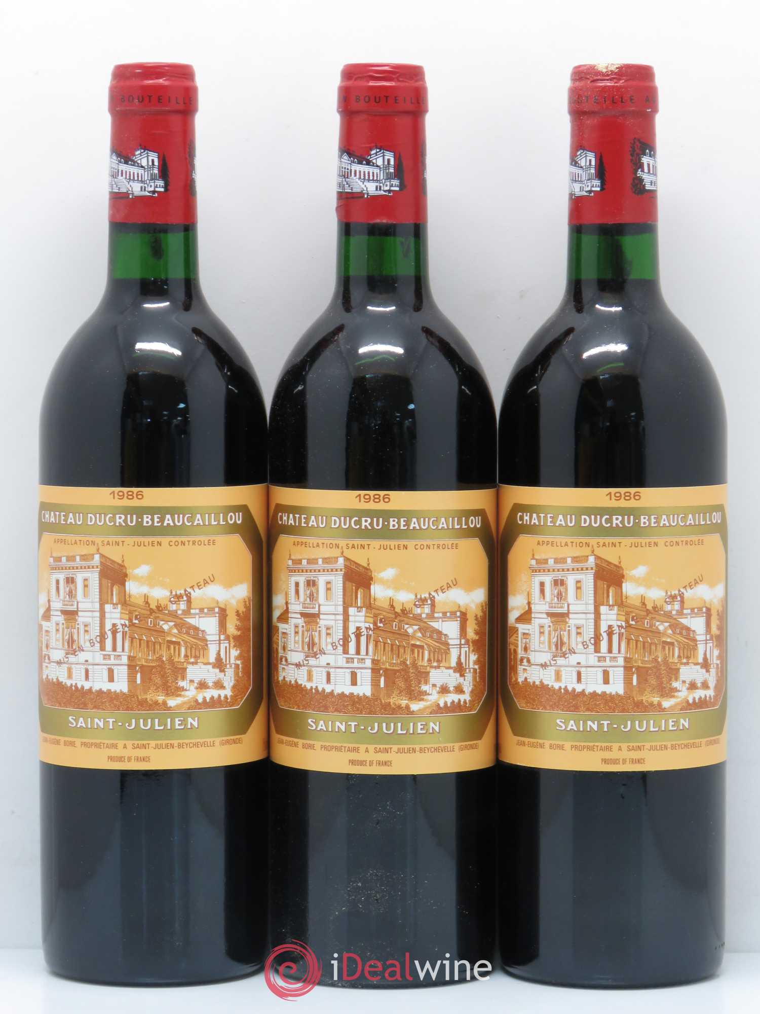 Château Ducru Beaucaillou 2ème Grand Cru Classé 1986 - Lot de 12 bouteilles - 3