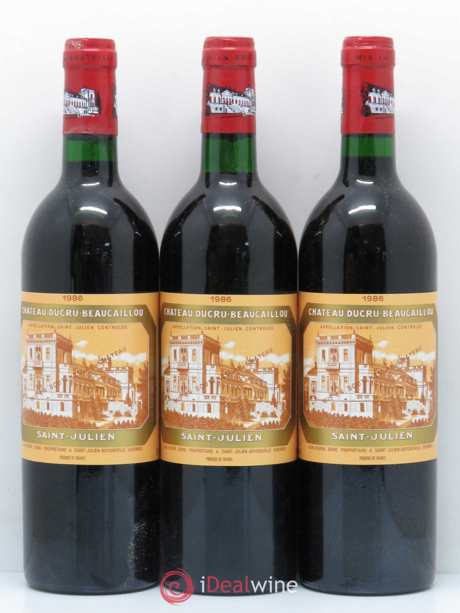 Château Ducru Beaucaillou 2ème Grand Cru Classé 1986 - Lot de 12 bouteilles - 4