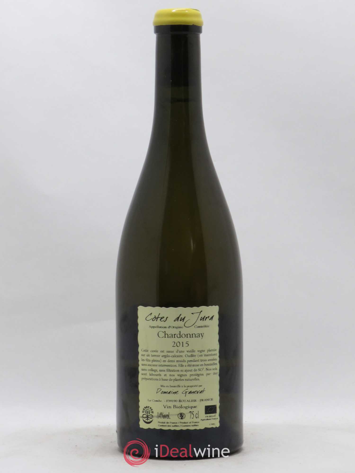 Côtes du Jura Les Chamois du Paradis Jean-François Ganevat (Domaine) 2015 - Lot de 1 bouteille - 1