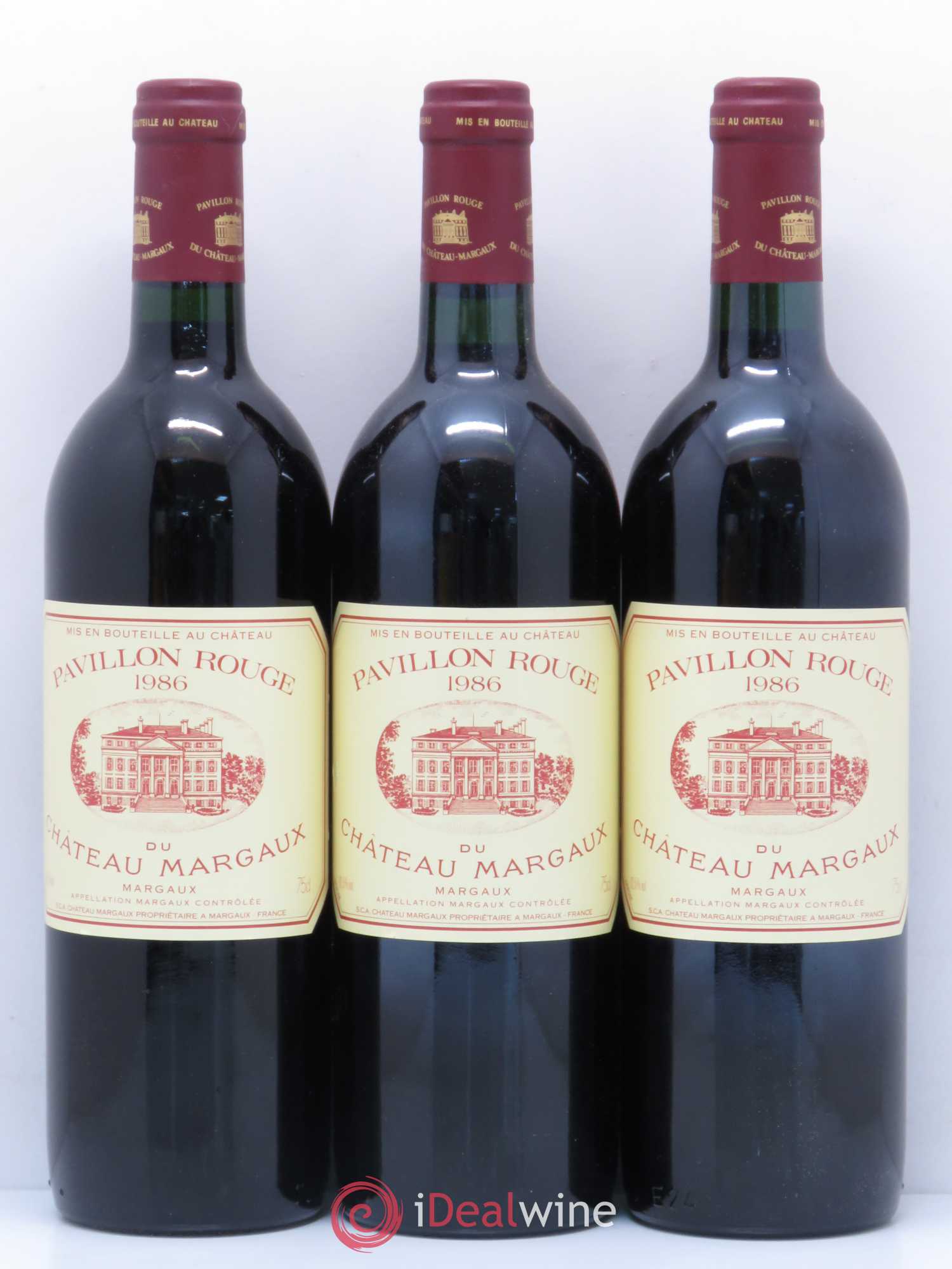 Pavillon Rouge du Château Margaux Second Vin 1986 - Lot de 12 bouteilles - 2