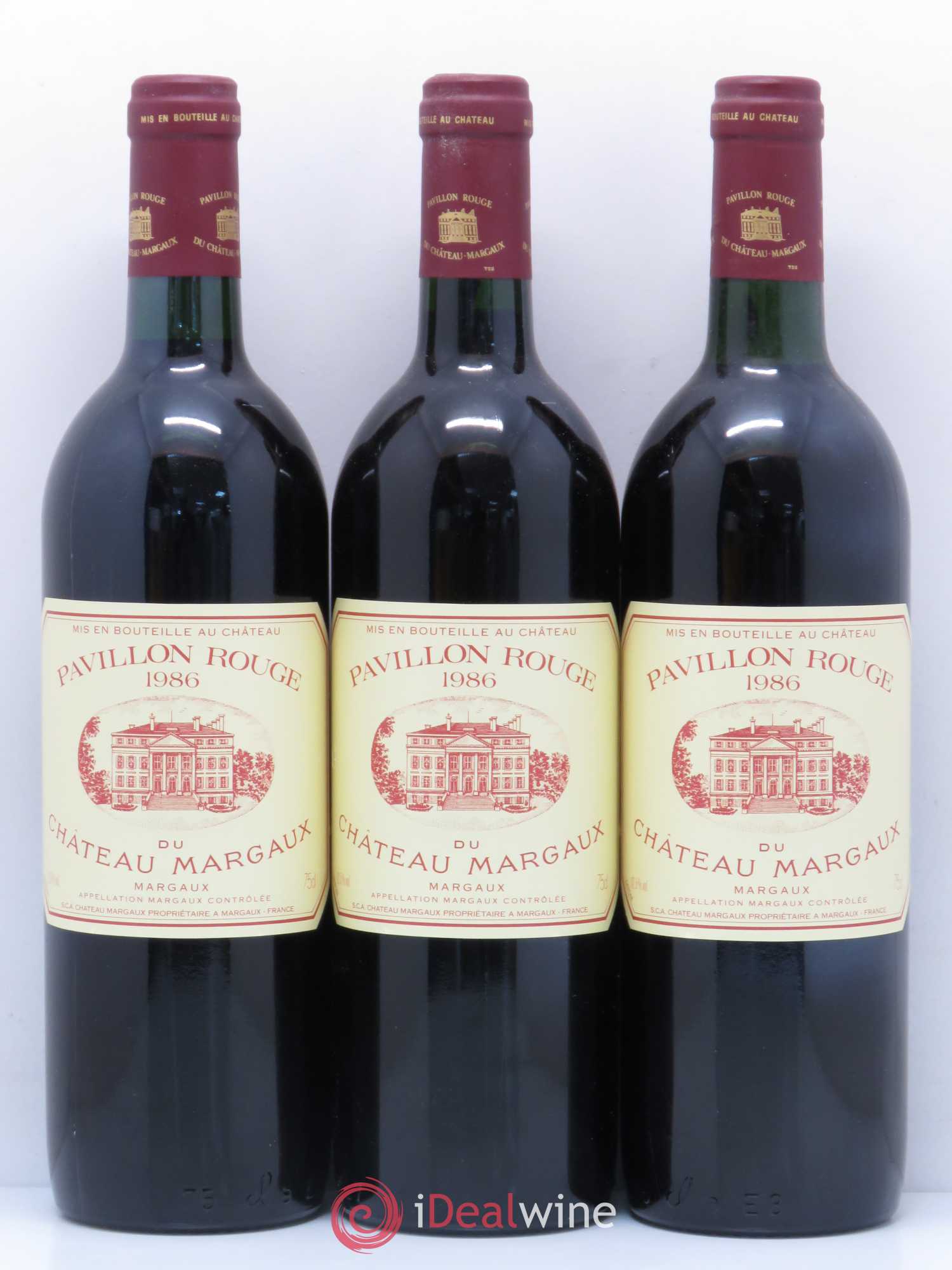 Pavillon Rouge du Château Margaux Second Vin 1986 - Lot de 12 bouteilles - 3