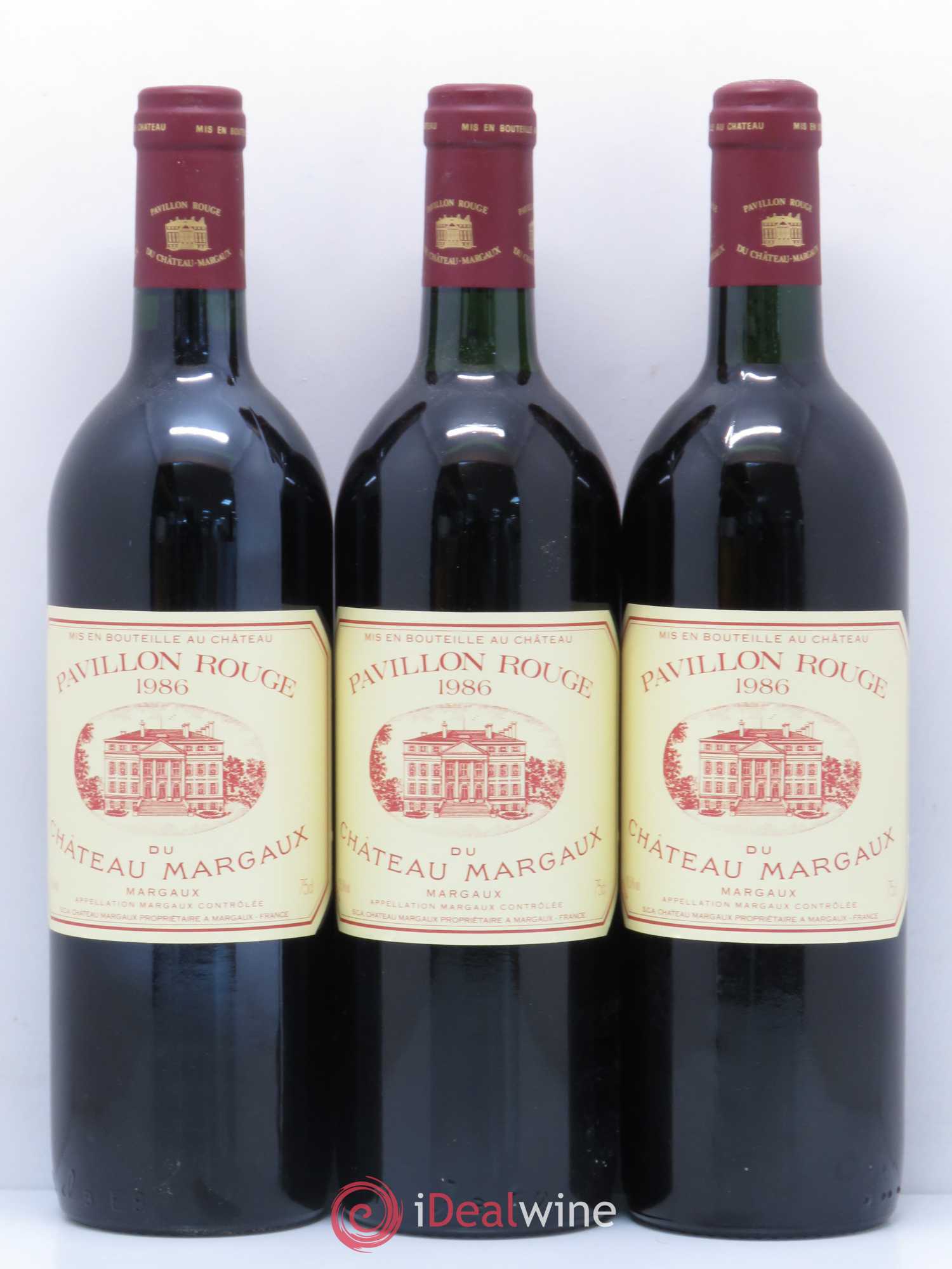 Pavillon Rouge du Château Margaux Second Vin 1986 - Lot de 12 bouteilles - 4