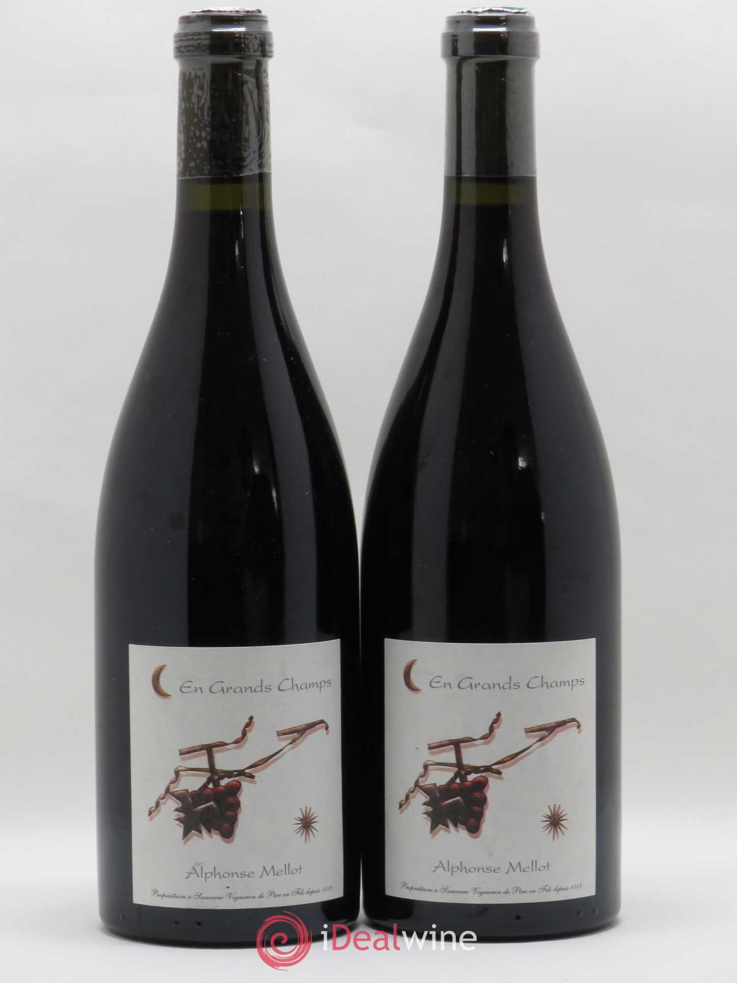 Sancerre En Grands Champs Alphonse Mellot 2002 - Lot de 2 bouteilles - 0