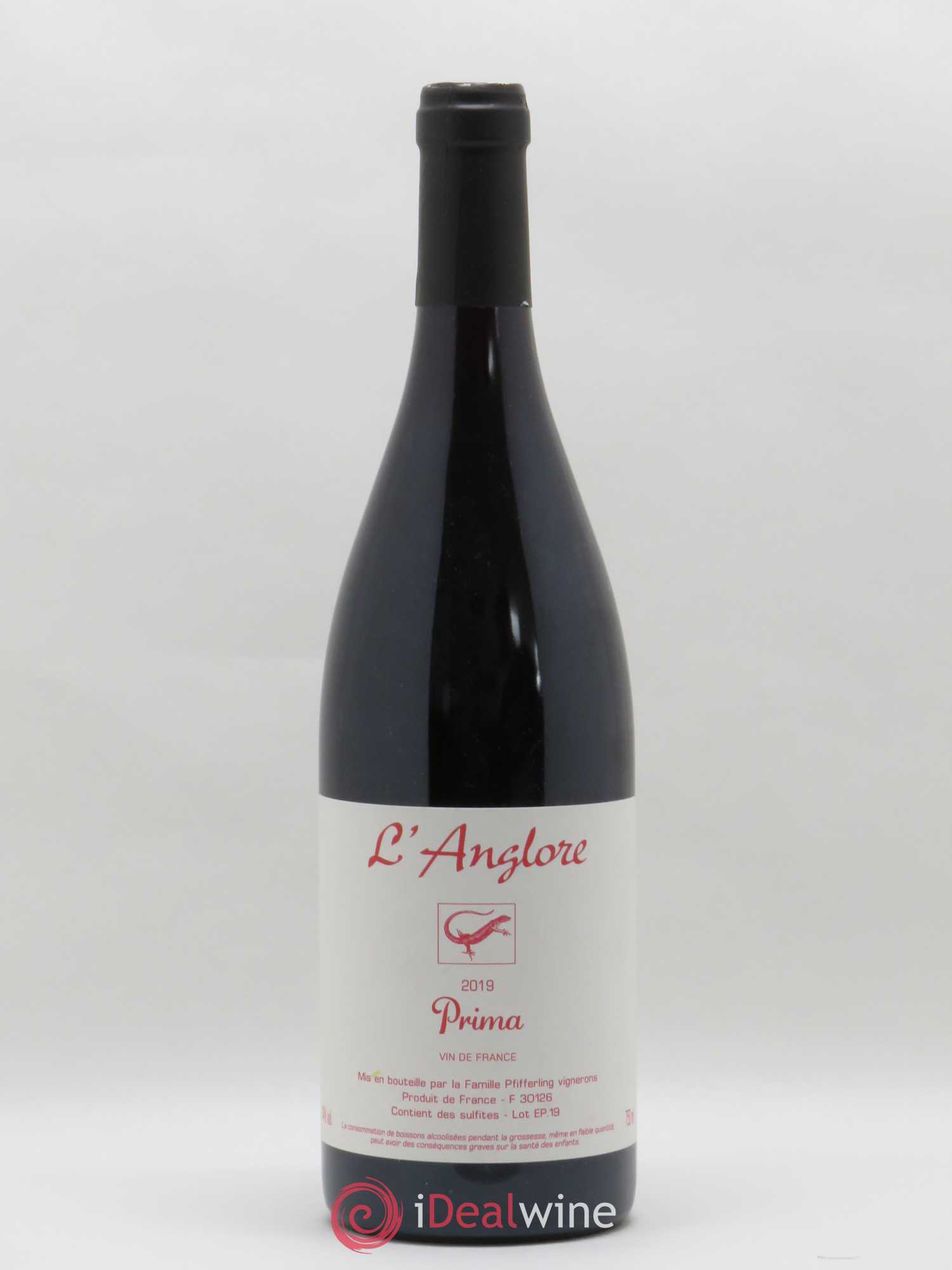 Vin de France Prima L'Anglore 2019 - Lot de 1 bouteille - 0
