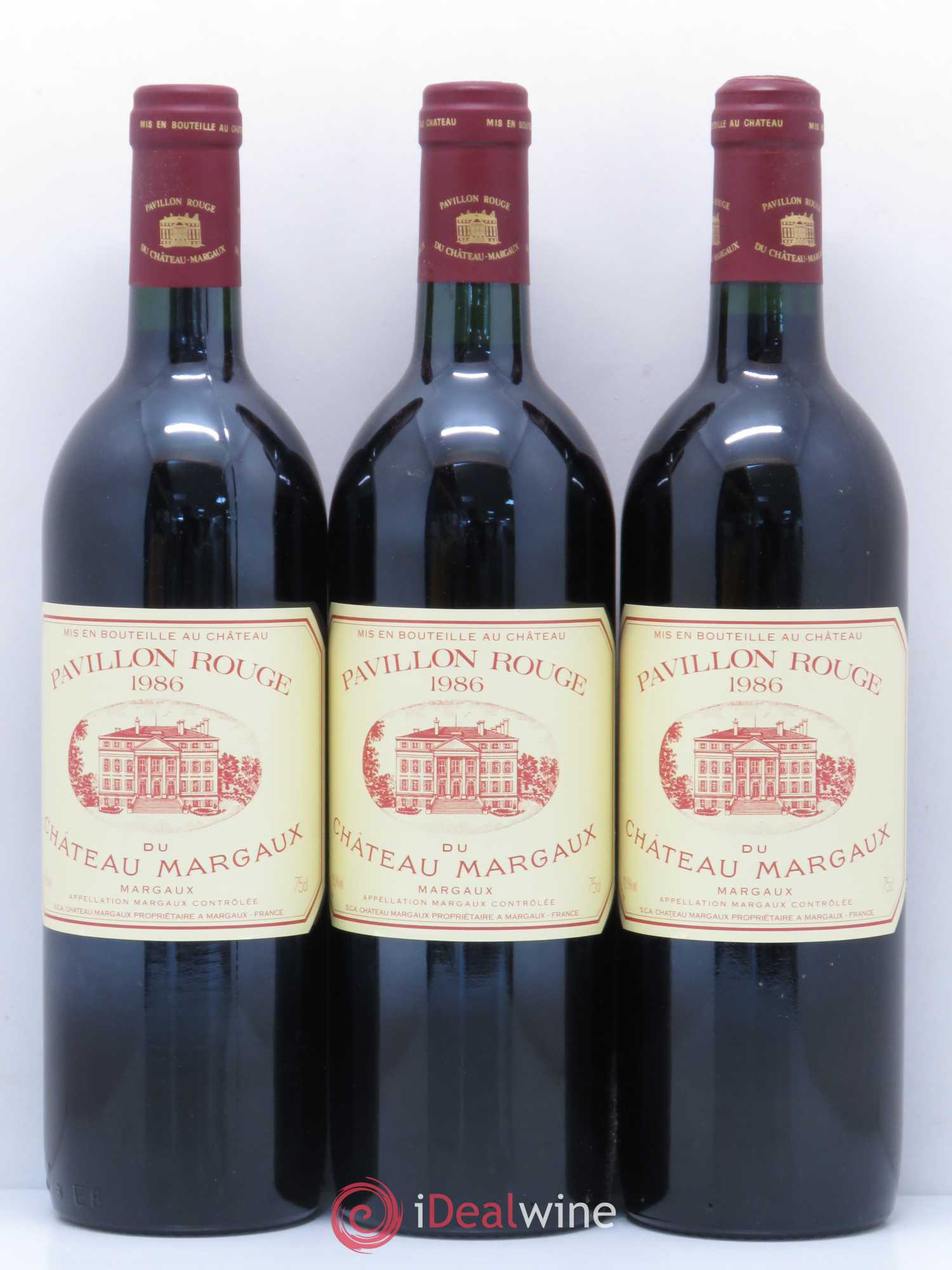 Pavillon Rouge du Château Margaux Second Vin 1986 - Lot de 12 bouteilles - 2