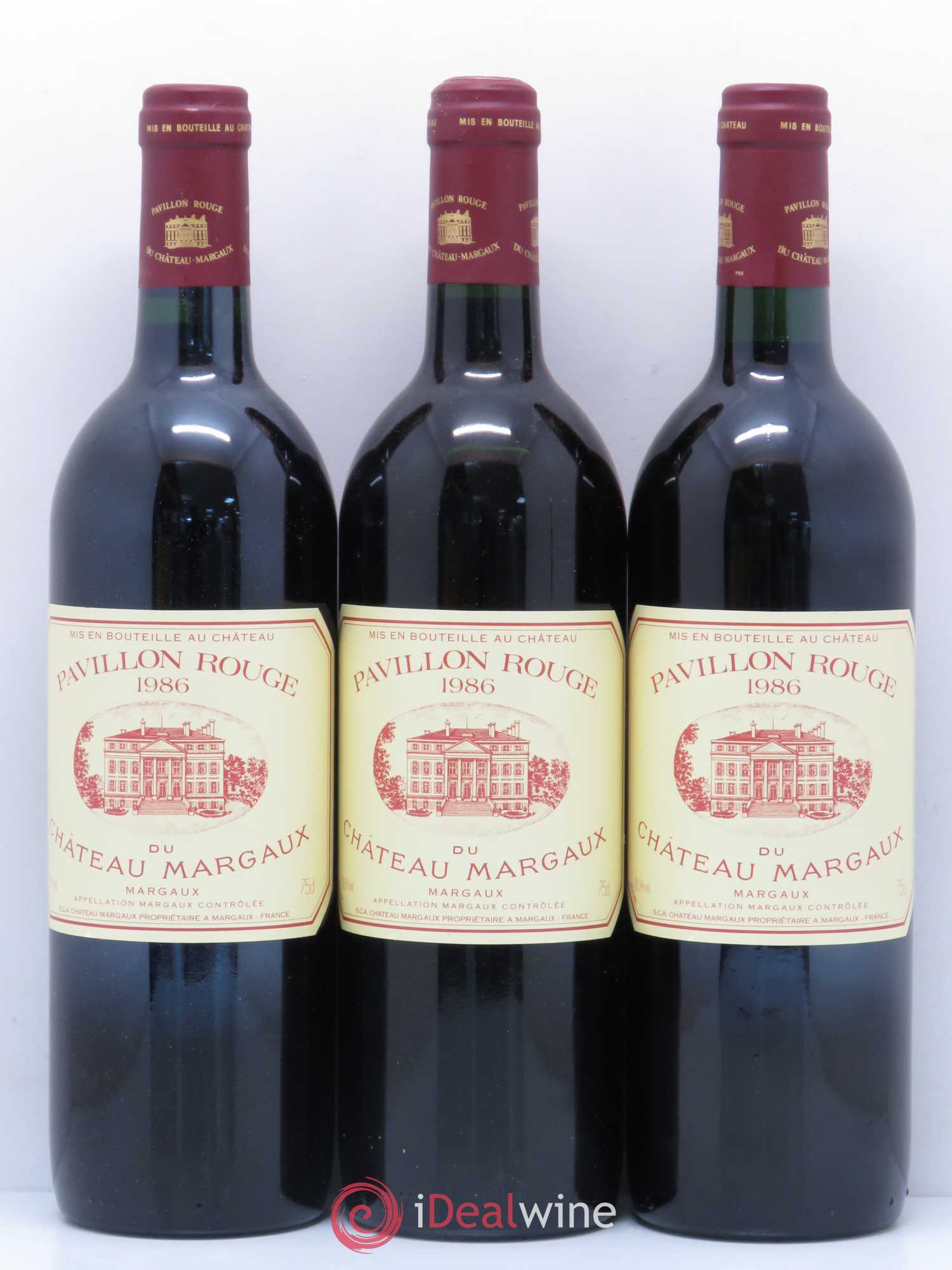 Pavillon Rouge du Château Margaux Second Vin 1986 - Lot de 12 bouteilles - 3