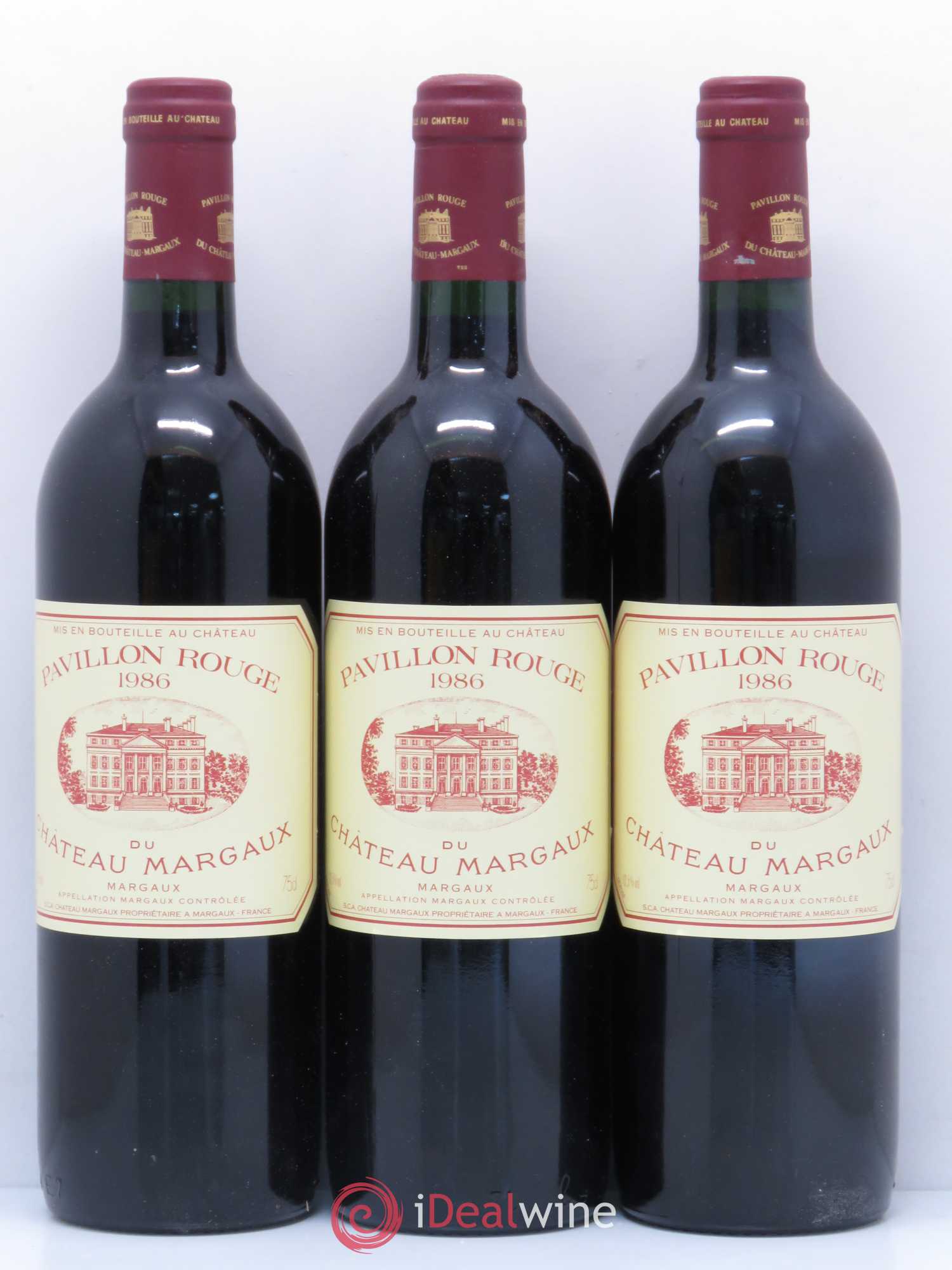 Pavillon Rouge du Château Margaux Second Vin 1986 - Lot de 12 bouteilles - 4