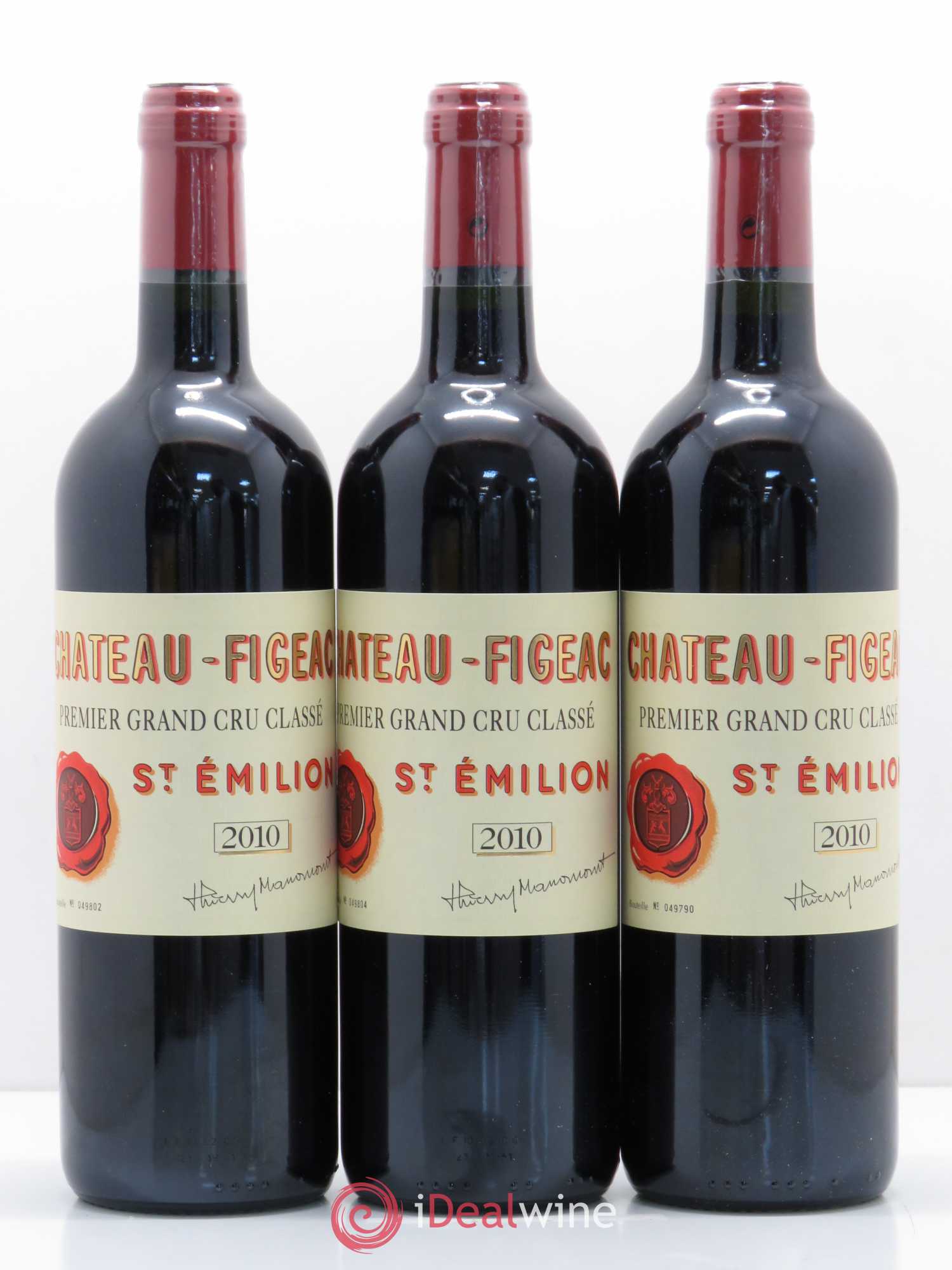Château Figeac 1er Grand Cru Classé A 2010 - Lot de 6 bouteilles - 2