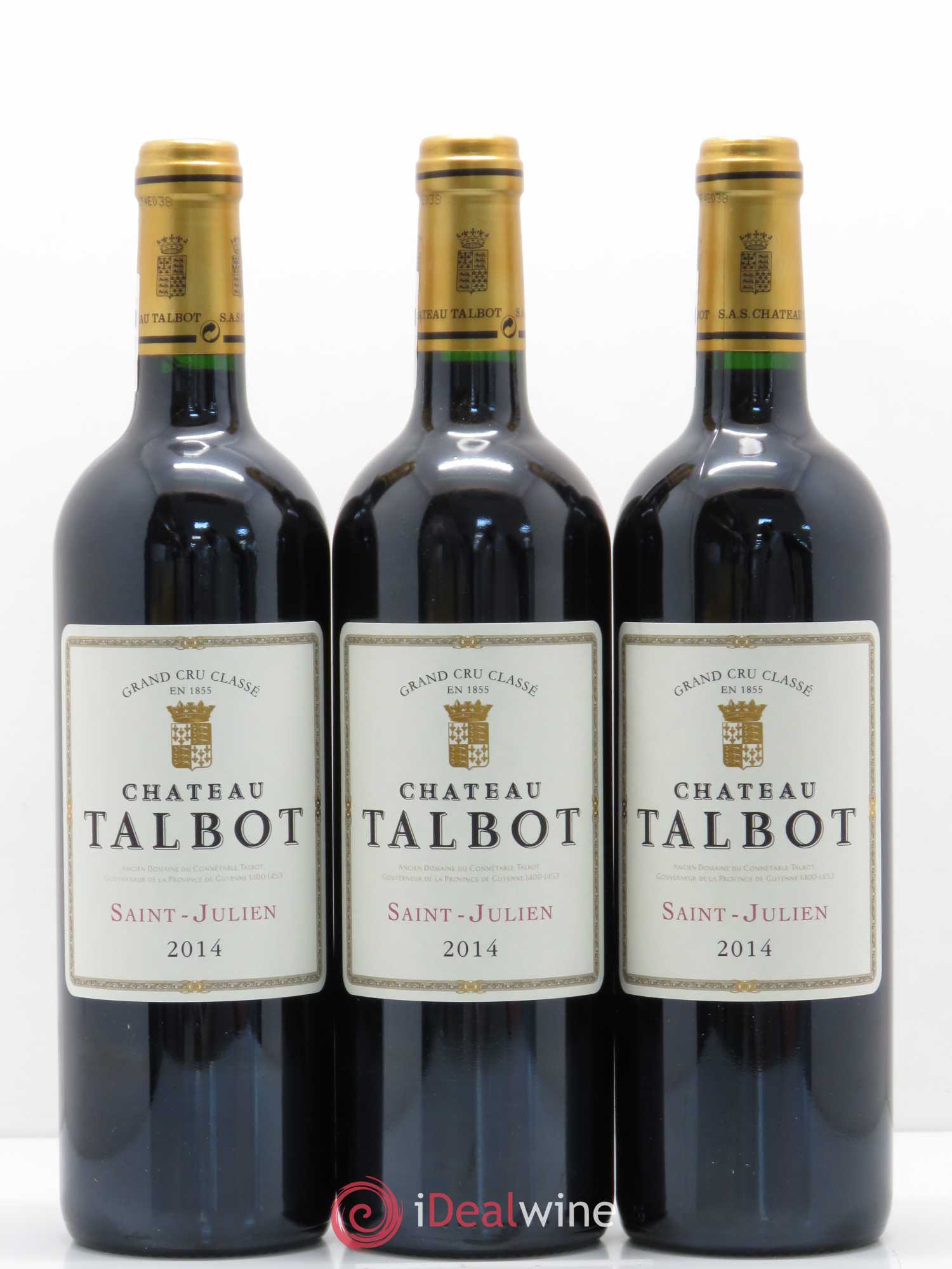 Château Talbot 4ème Grand Cru Classé 2014 - Lot de 11 bouteilles - 2