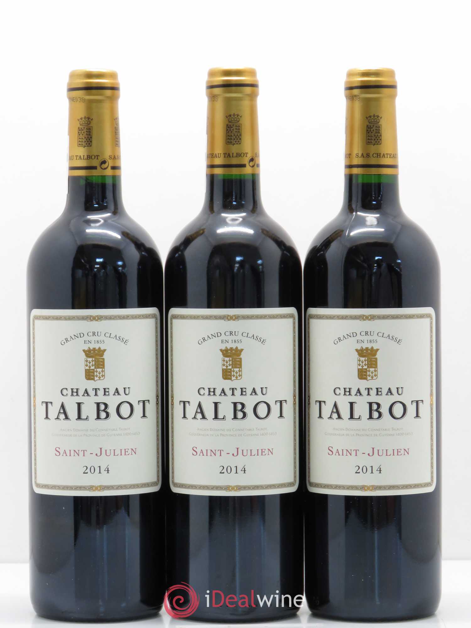 Château Talbot 4ème Grand Cru Classé 2014 - Lot de 11 bouteilles - 3