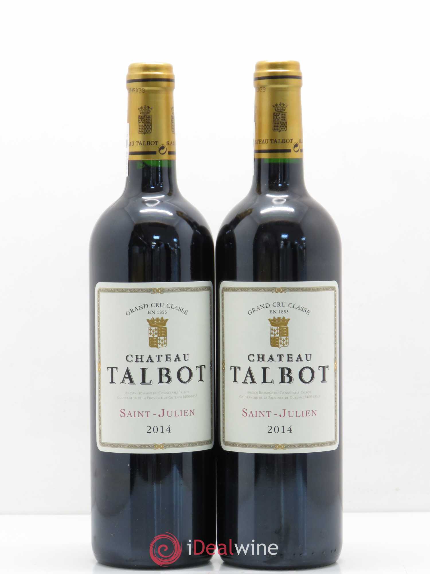 Château Talbot 4ème Grand Cru Classé 2014 - Lot de 11 bouteilles - 4