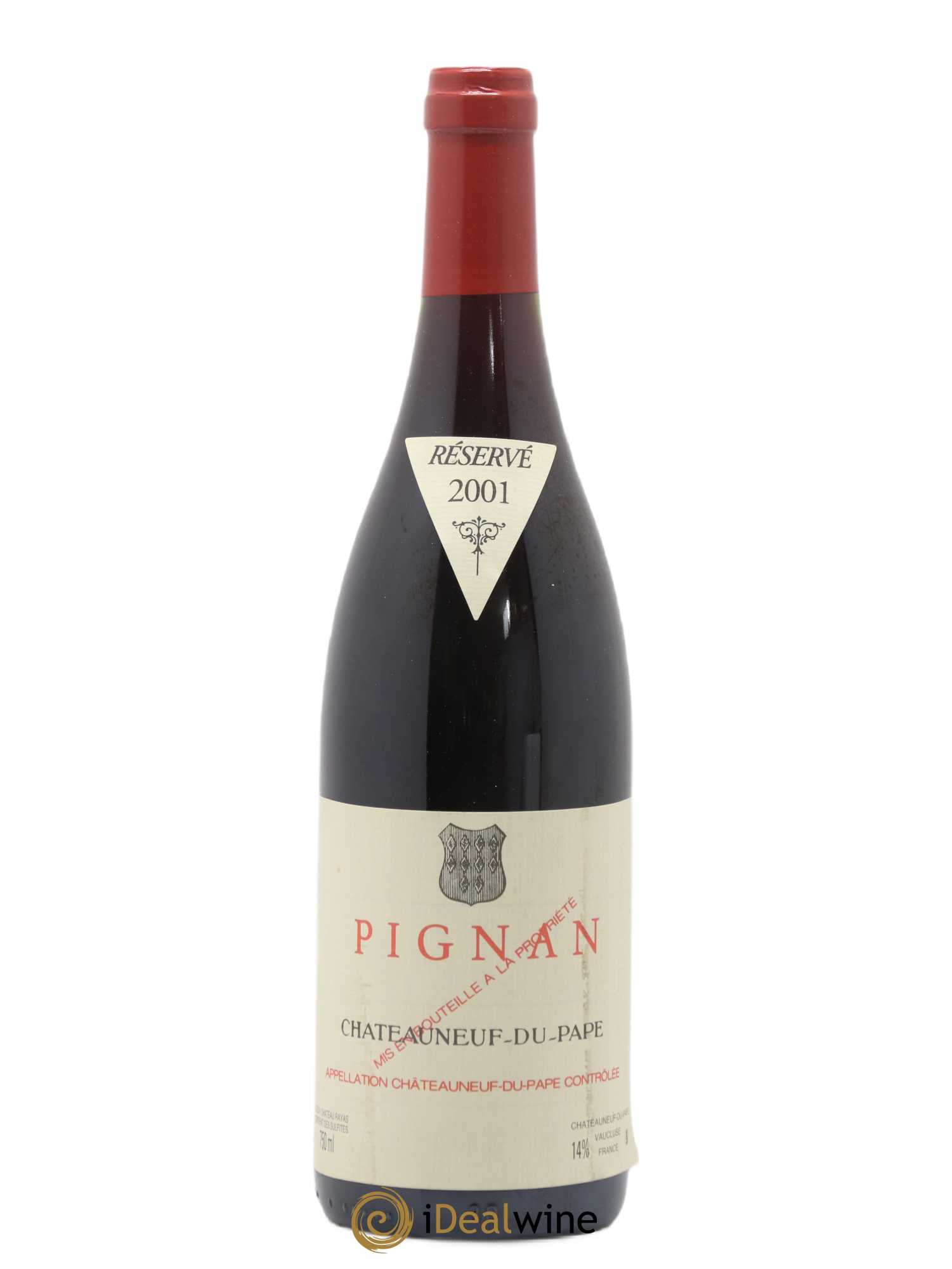 Châteauneuf-du-Pape Pignan Emmanuel Reynaud 2001 - Lot de 1 bouteille - 0