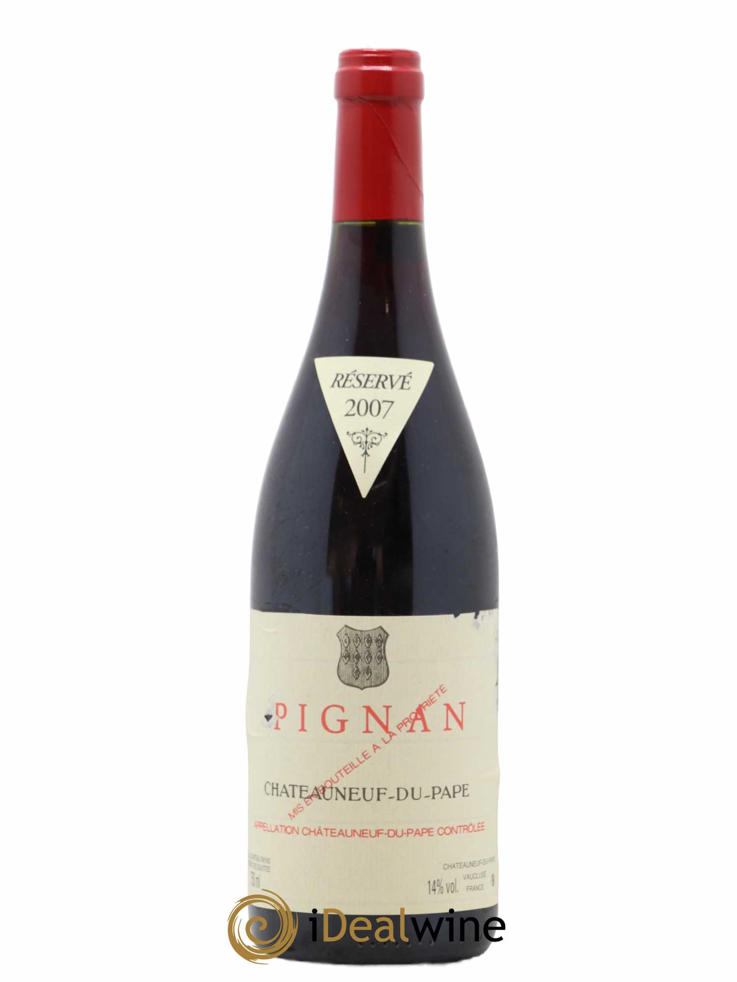 Châteauneuf-du-Pape Pignan Emmanuel Reynaud 2007 - Lot de 1 bouteille - 0