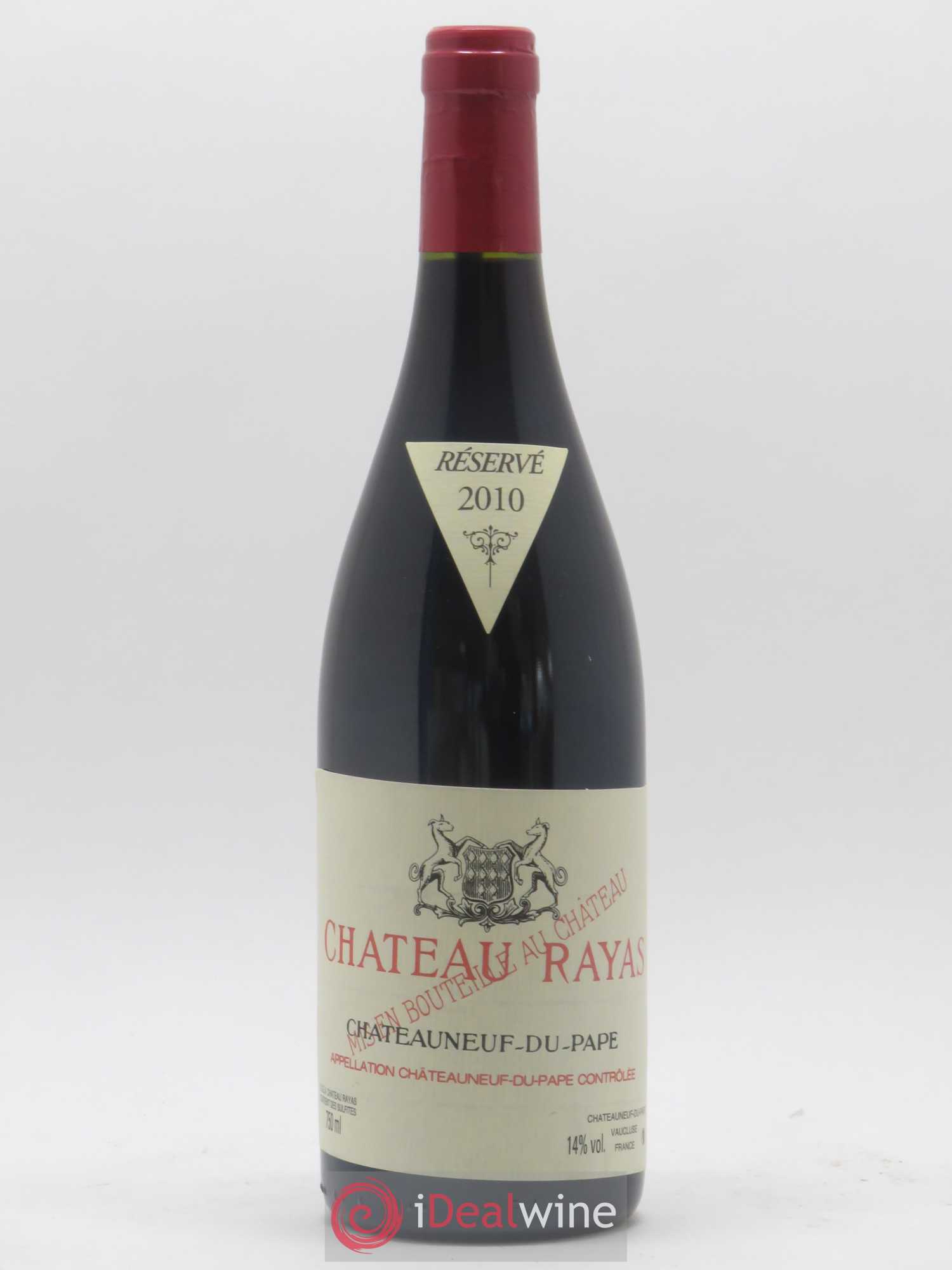 Châteauneuf-du-Pape Château Rayas Emmanuel Reynaud 2010 - Lot de 1 bouteille - 0