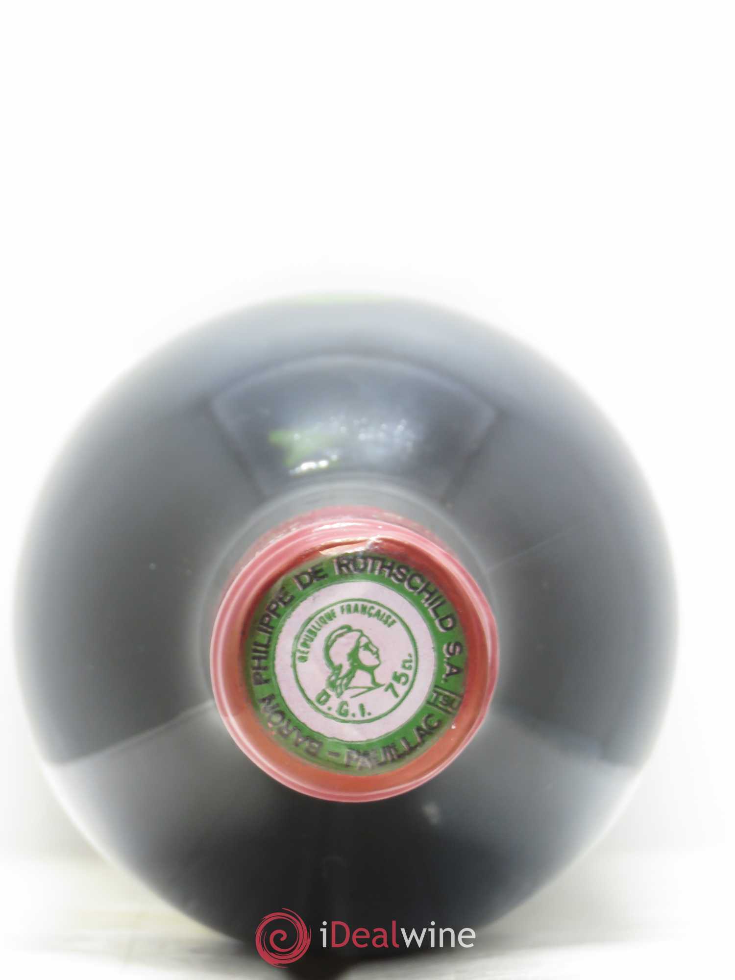 Château Mouton Rothschild 1er Grand Cru Classé 1983 - Lot de 3 bouteilles - 1