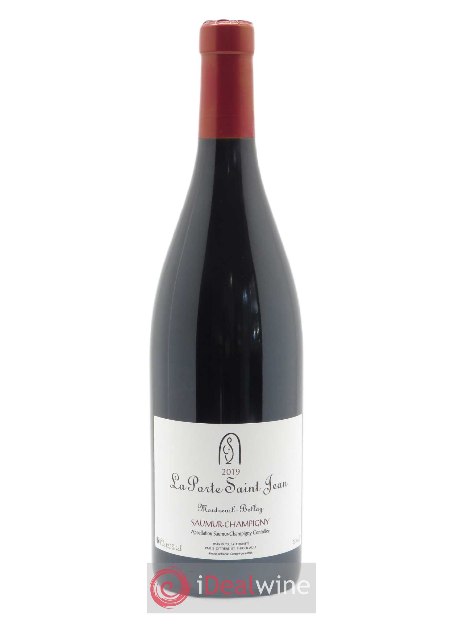 Saumur-Champigny La Porte Saint Jean 2019 - Lot de 1 bouteille - 0