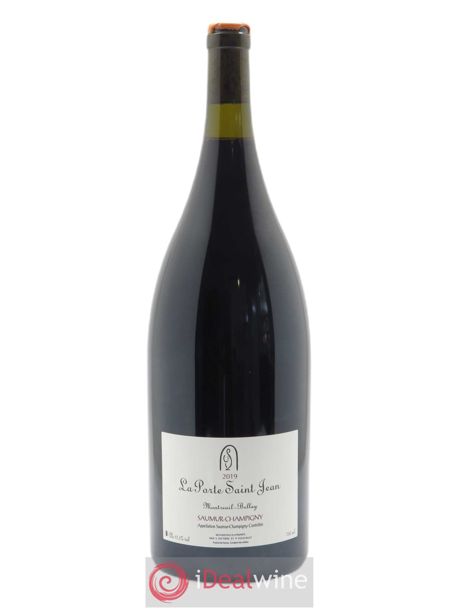 Saumur-Champigny La Porte Saint Jean 2019 - Lot de 1 magnum - 0