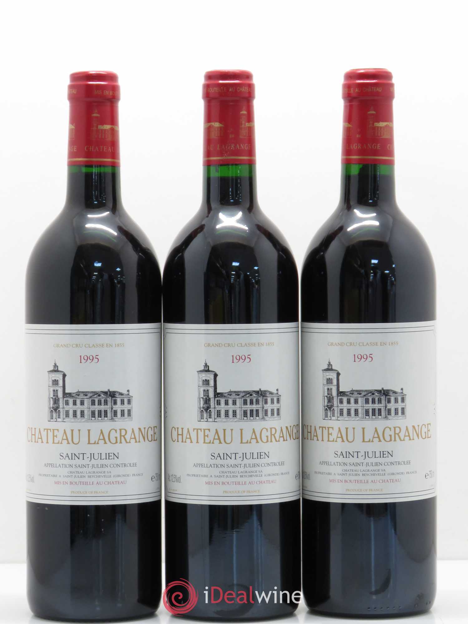 Château Lagrange 3ème Grand Cru Classé 1995 - Lot de 12 bouteilles - 2