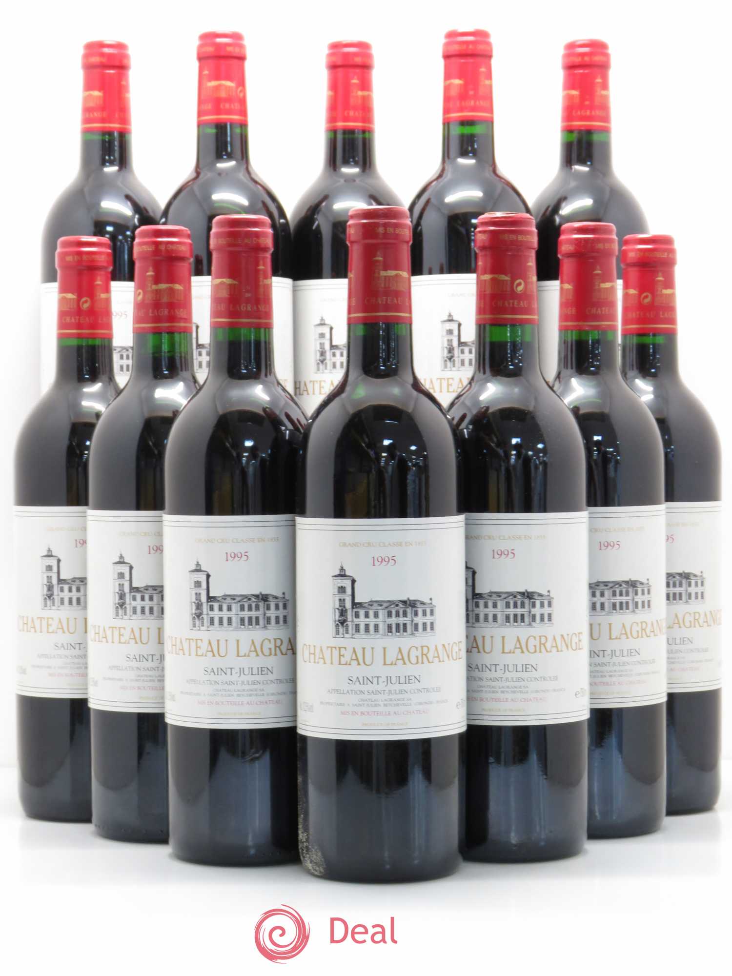 Château Lagrange 3ème Grand Cru Classé 1995 - Lot de 12 bouteilles - 0