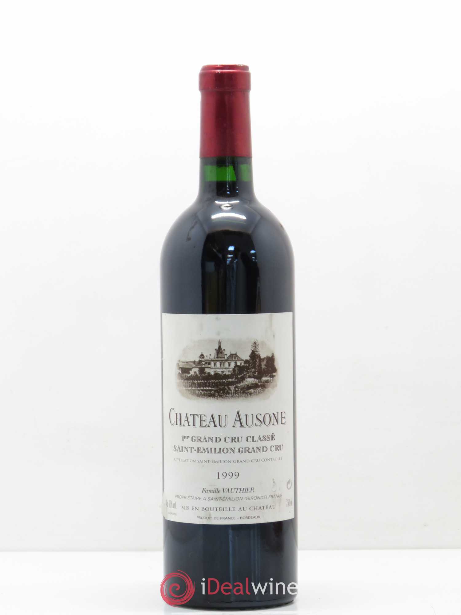 Château Ausone 1er Grand Cru Classé A 1999 - Lot de 1 bouteille - 0