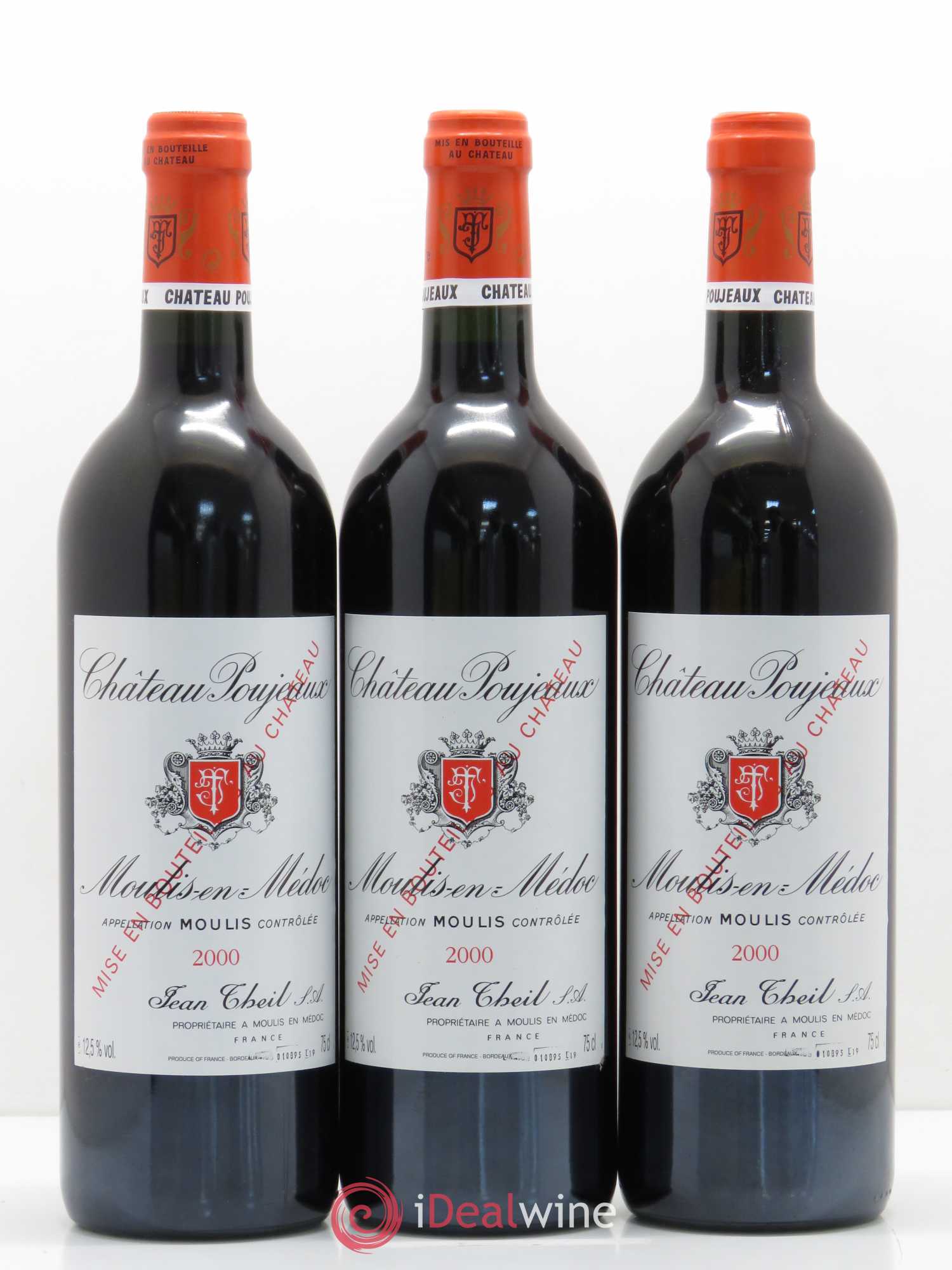 Château Poujeaux 2000 - Lot de 12 bouteilles - 3