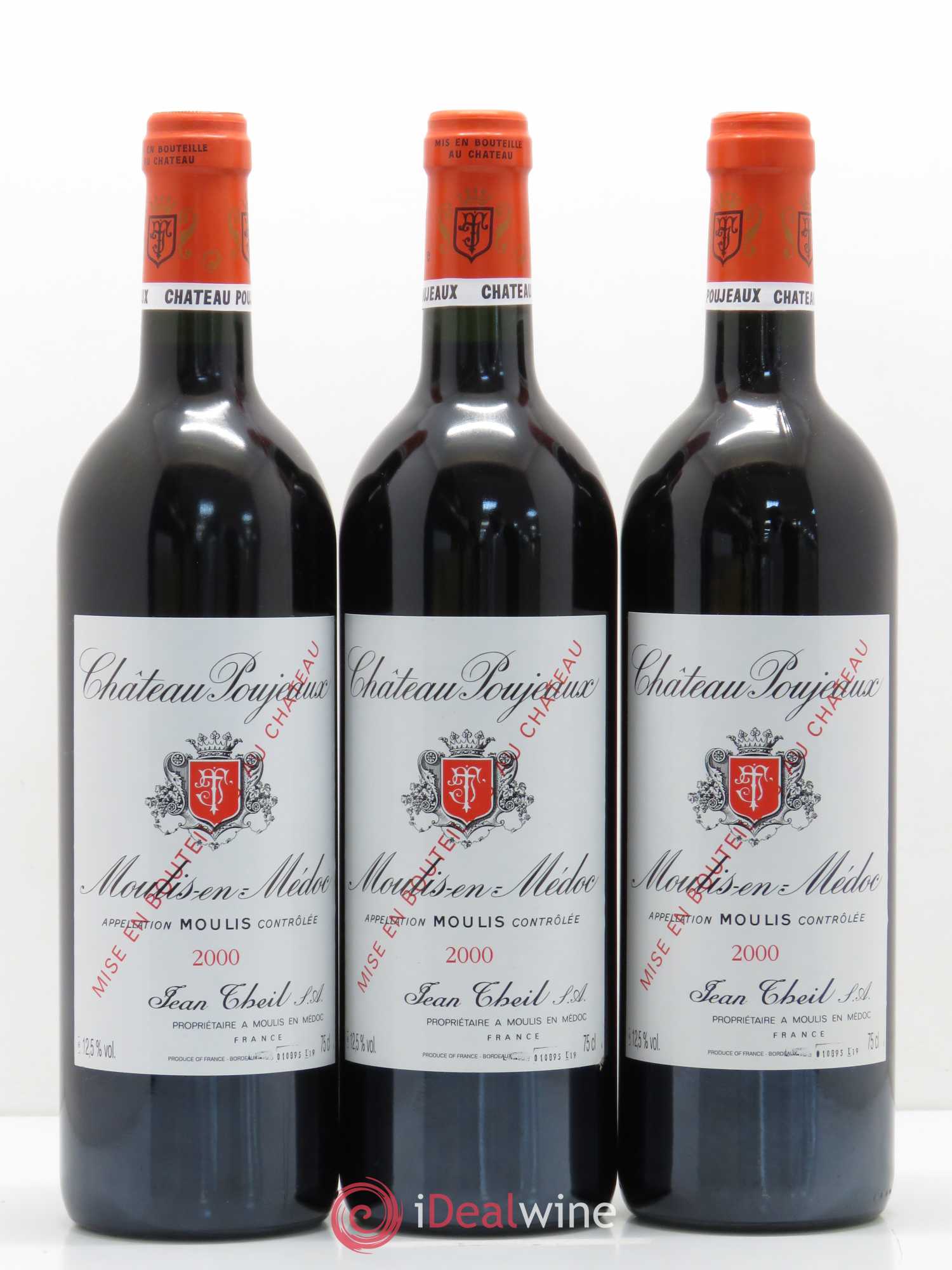 Château Poujeaux 2000 - Lot de 12 bouteilles - 4