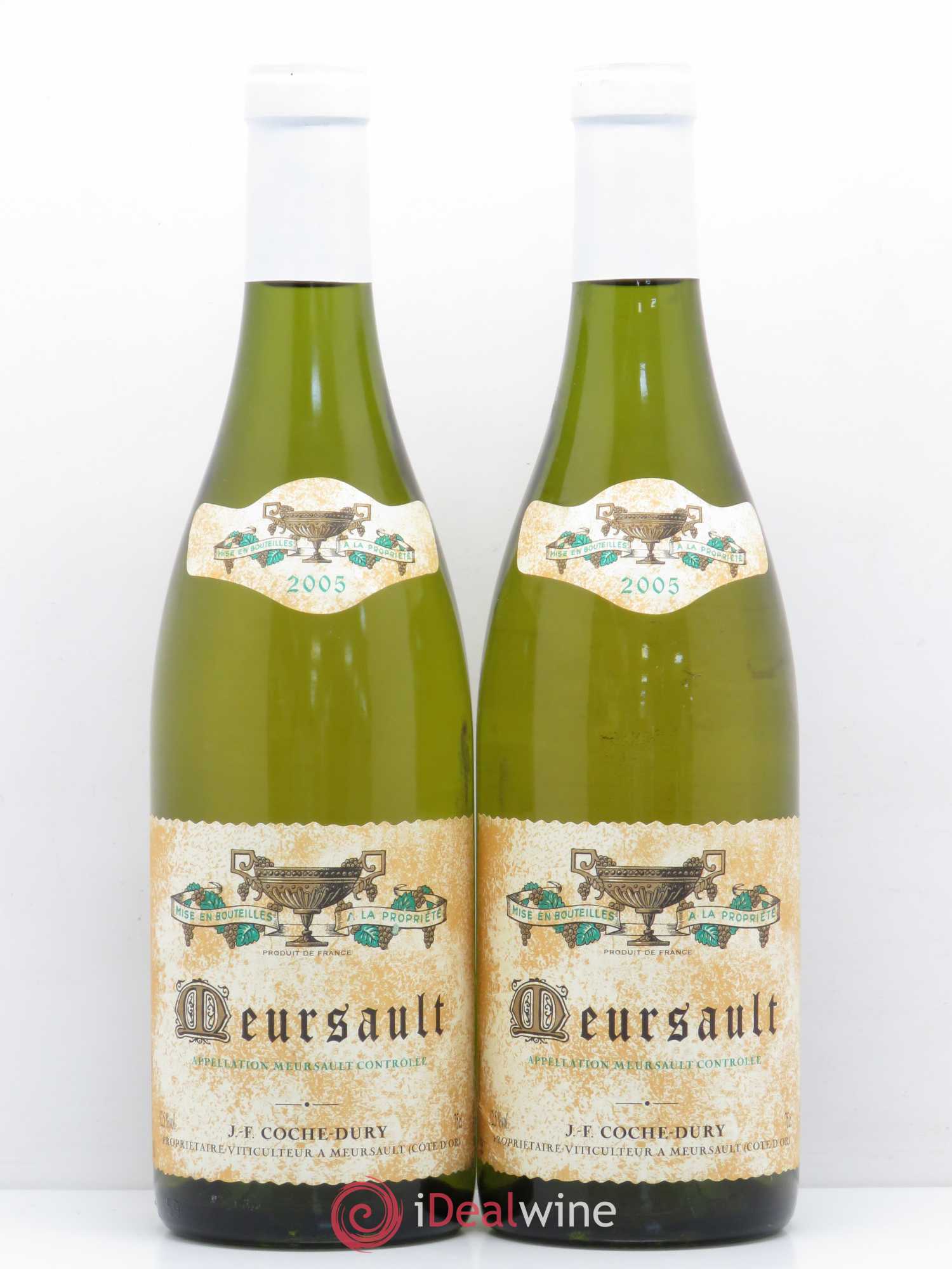 Meursault Coche Dury (Domaine) 2005 - Lot de 2 bouteilles - 0