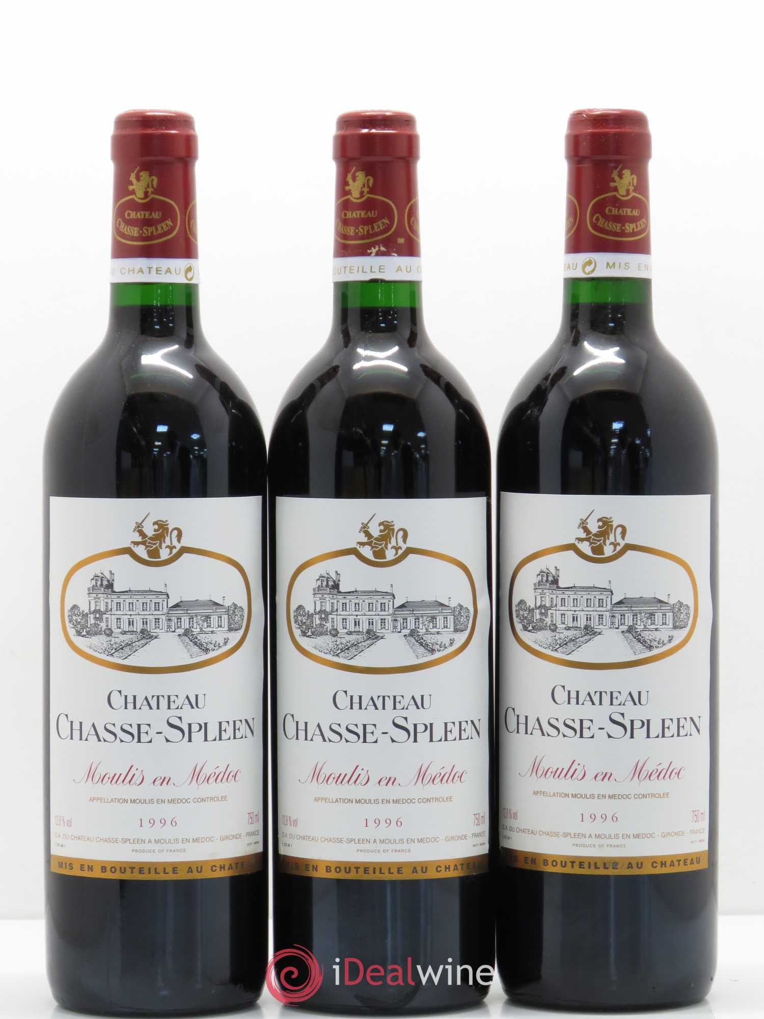 Château Chasse Spleen 1996 - Lot de 12 bouteilles - 3
