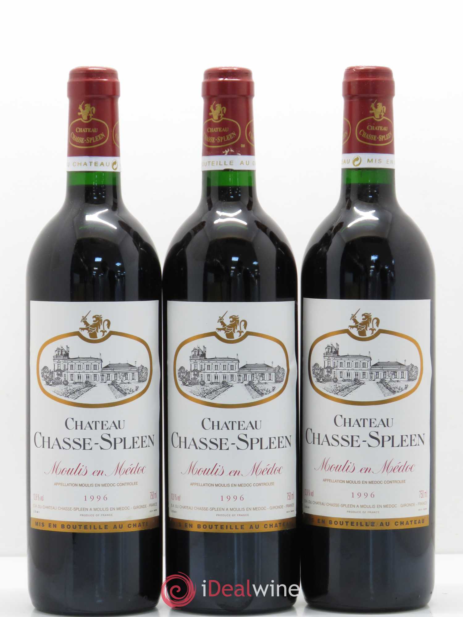 Château Chasse Spleen 1996 - Lot de 12 bouteilles - 4