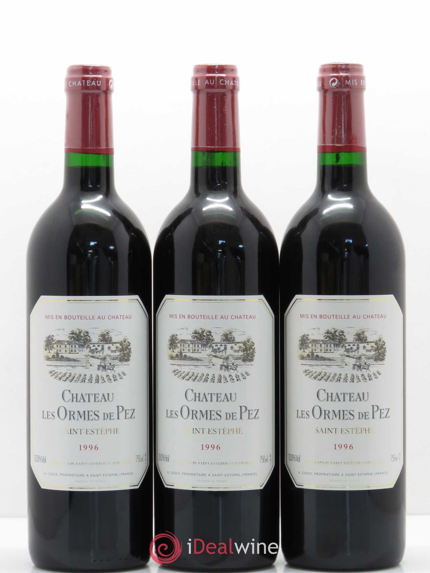 Château les Ormes de Pez 1996 - Lot de 12 bouteilles - 1