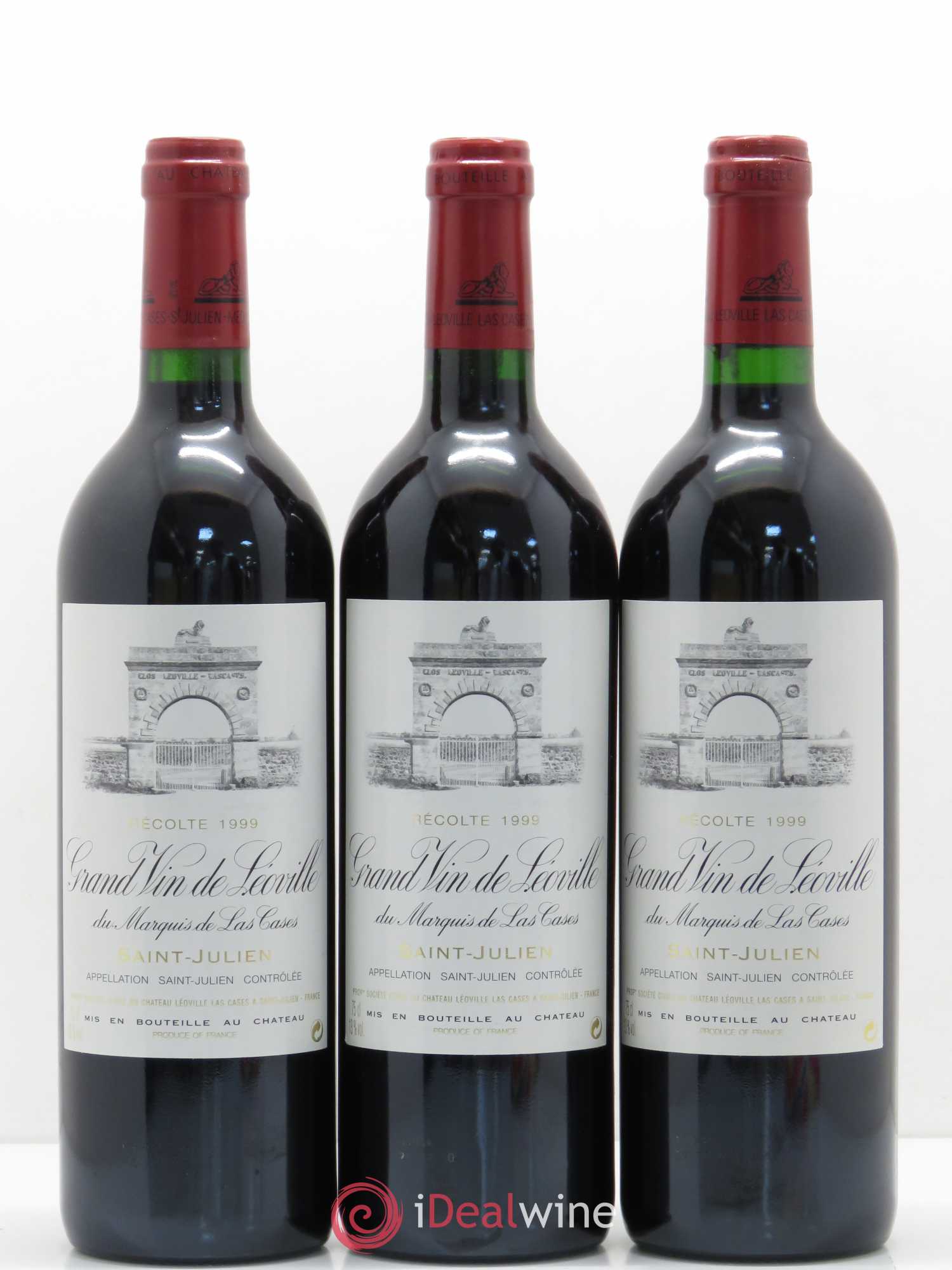 Château Léoville Las Cases 2ème Grand Cru Classé 1999 - Lot de 6 bouteilles - 2