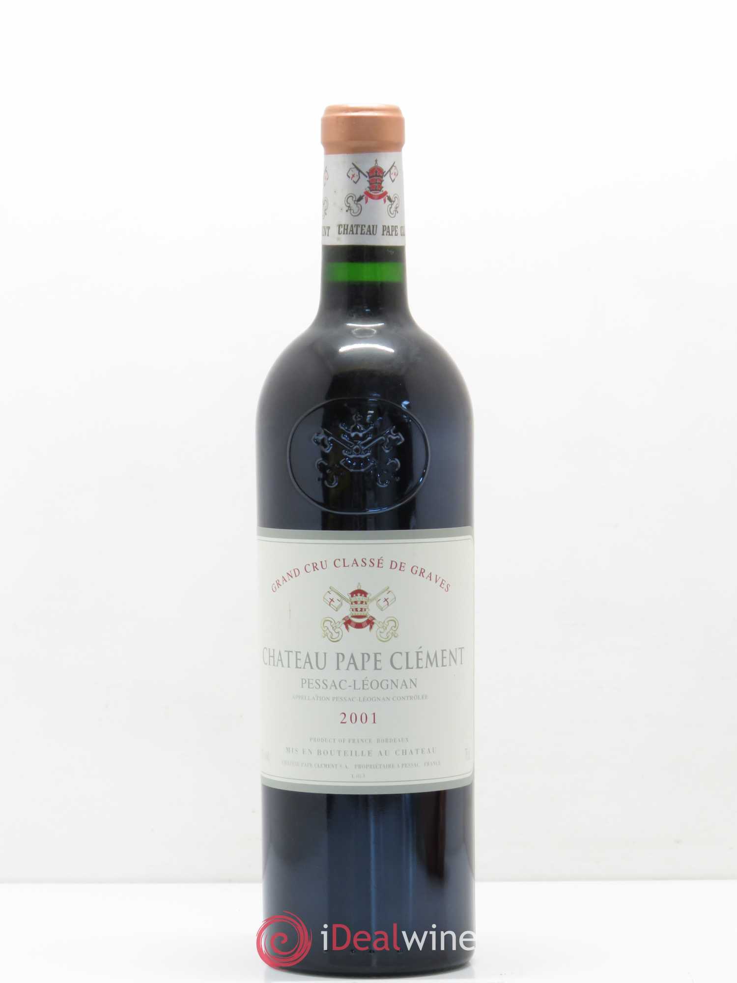 Château Pape Clément Cru Classé de Graves 2001 - Lot de 1 bouteille - 0