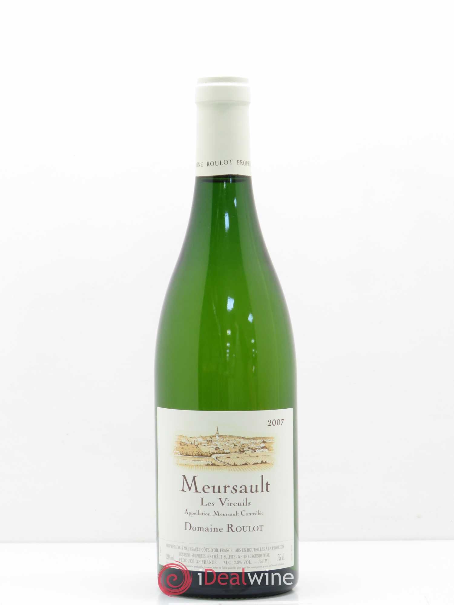 Meursault Les Vireuils Roulot (Domaine) 2007 - Lot de 1 bouteille - 0