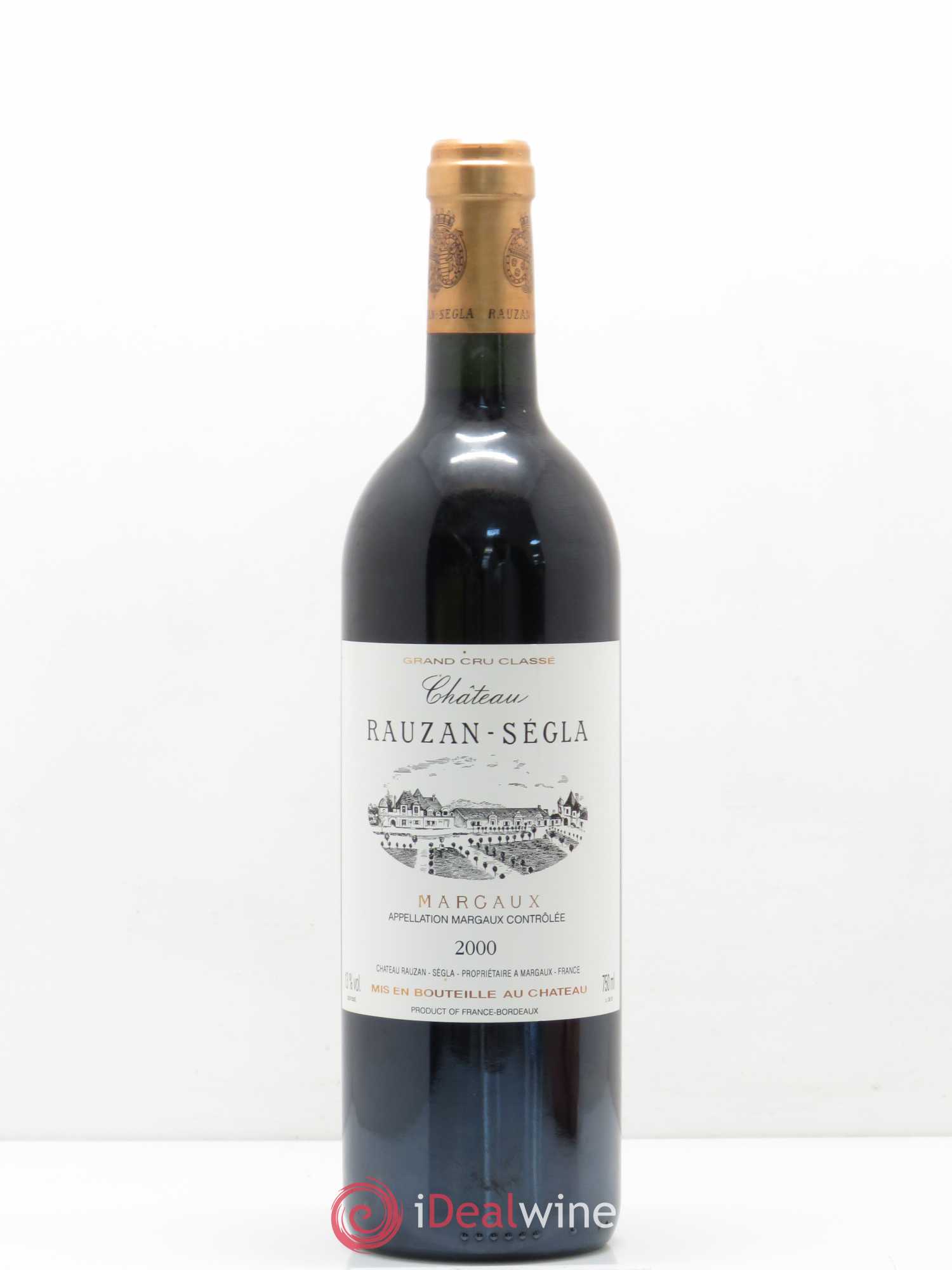 Château Rauzan Ségla Grand Cru Classé 2000 - Lot de 1 bouteille - 0
