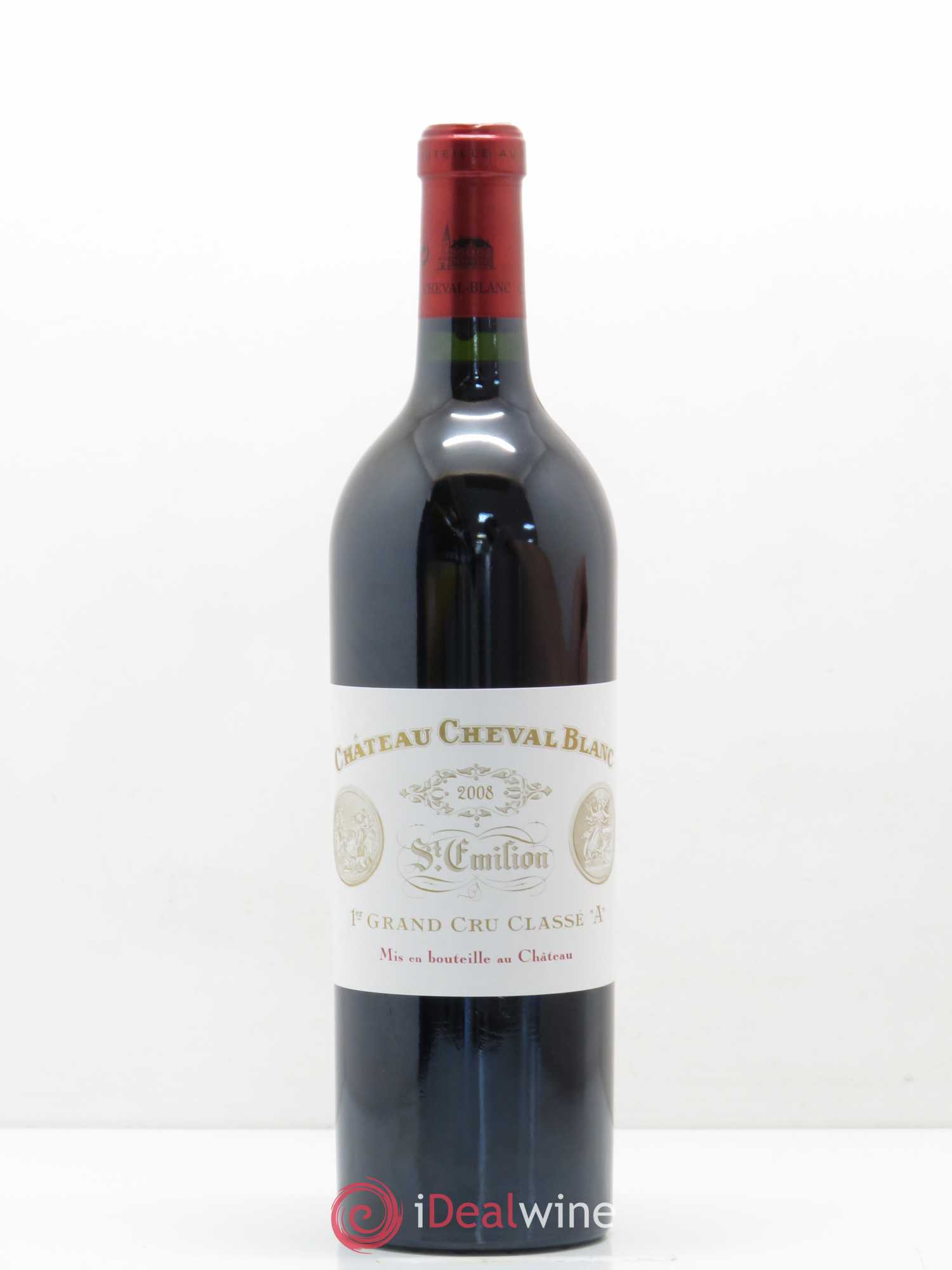 Château Cheval Blanc 1er Grand Cru Classé A 2008 - Lot de 1 bouteille - 0