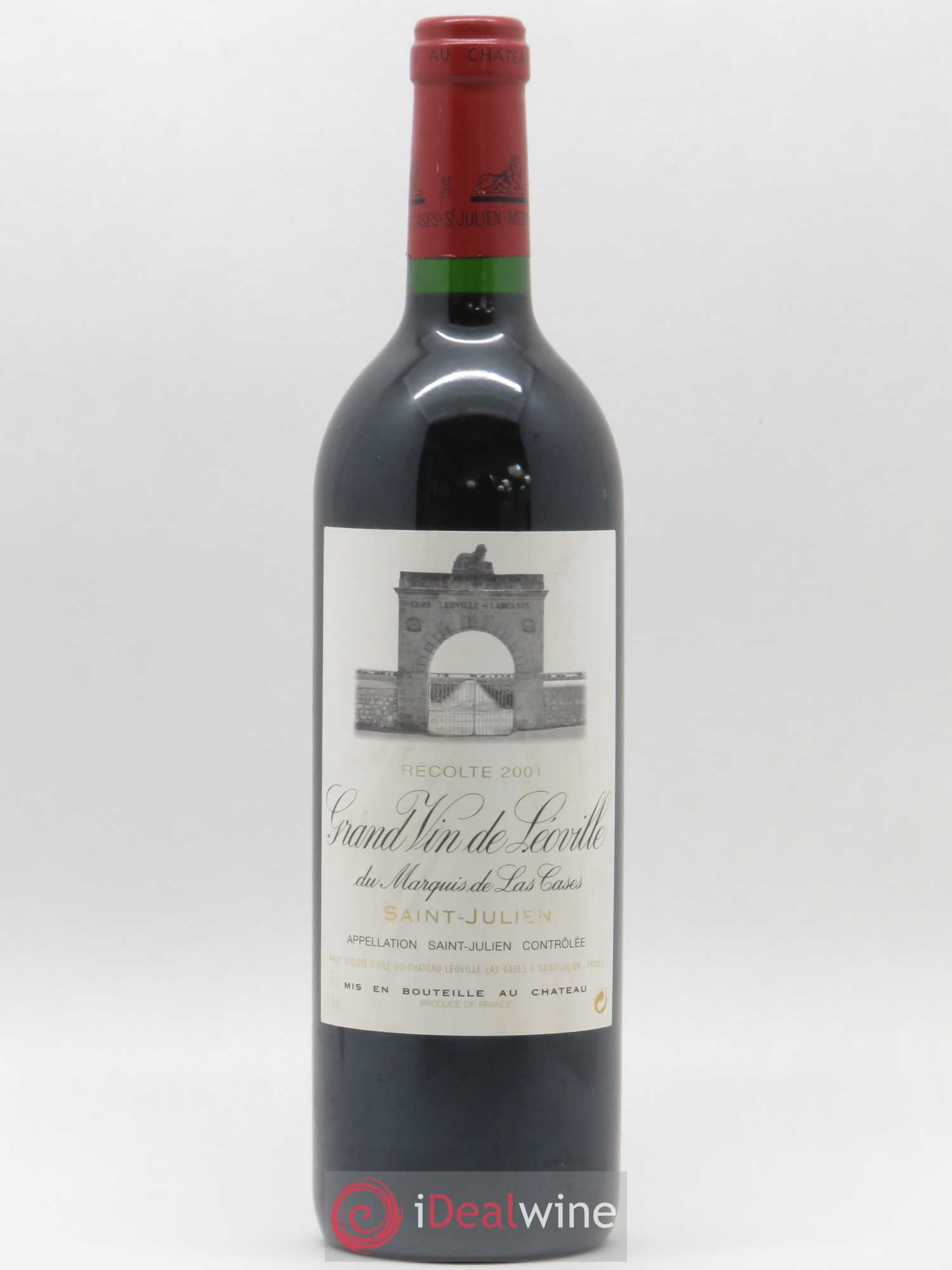 Château Léoville Las Cases 2ème Grand Cru Classé 2001 - Lot de 1 bouteille - 0