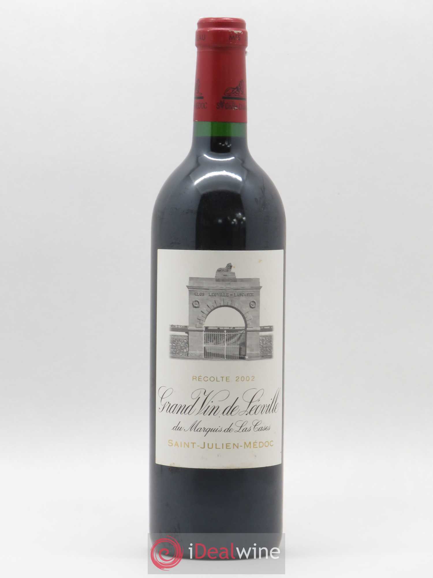 Château Léoville Las Cases 2ème Grand Cru Classé 2002 - Lot de 1 bouteille - 0