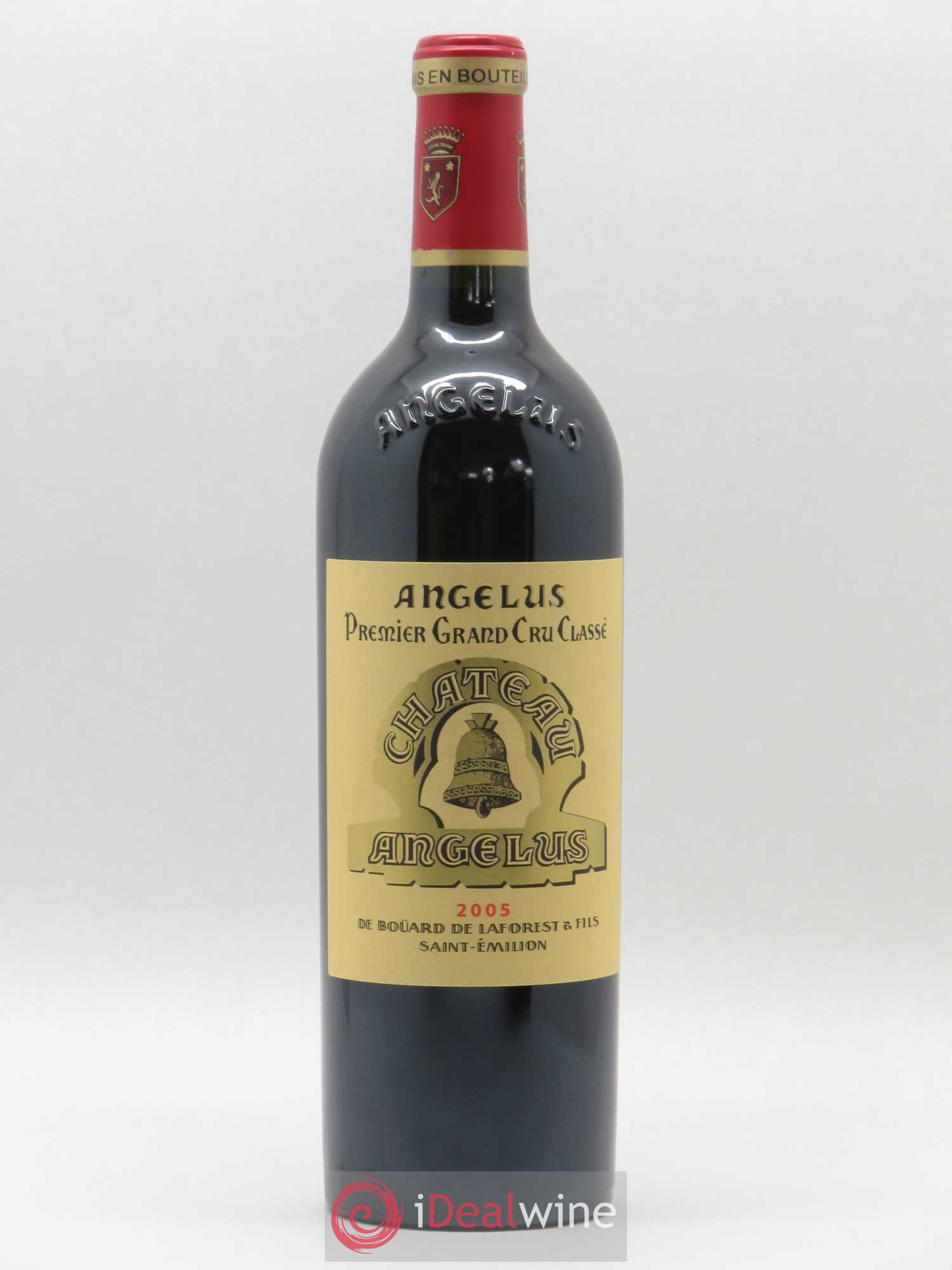 Château Angélus 1er Grand Cru Classé A 2005 - Lot de 1 bouteille - 0