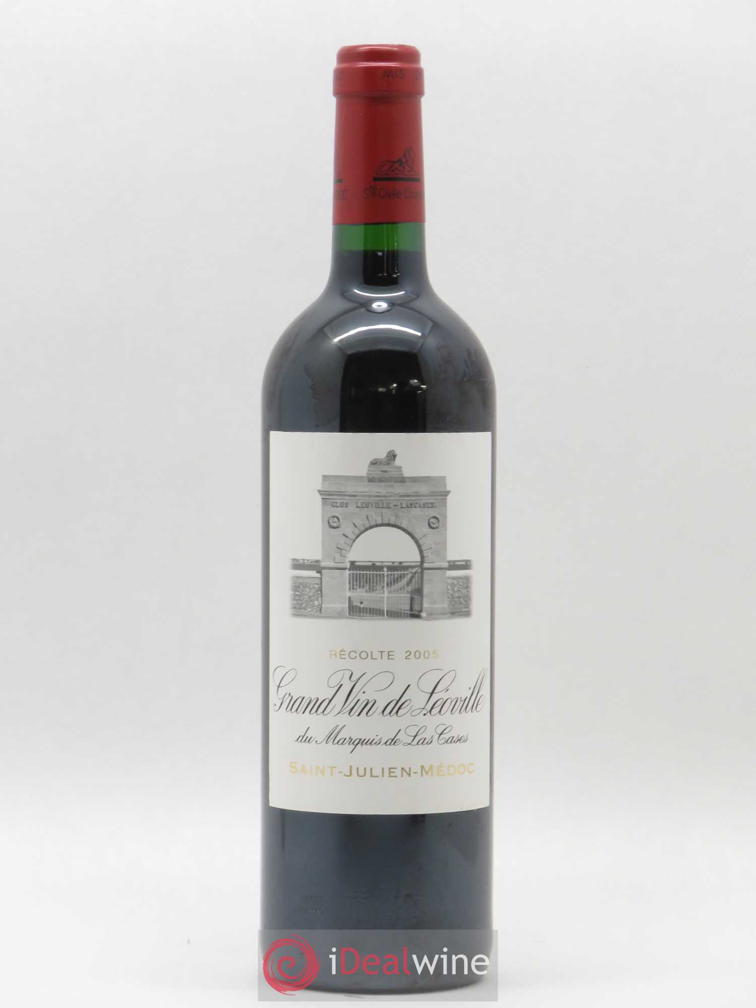 Château Léoville Las Cases 2ème Grand Cru Classé 2005 - Lot de 1 bouteille - 0