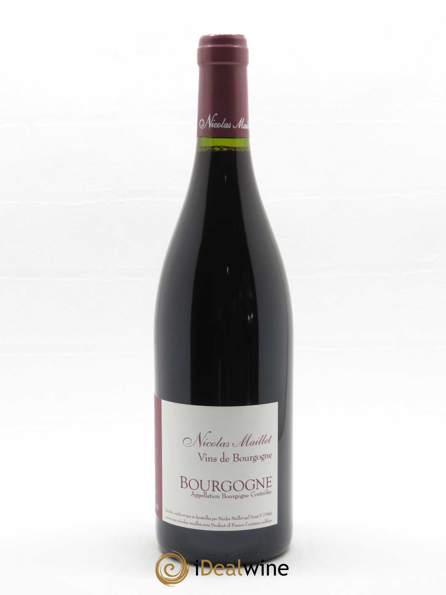 Bourgogne Nicolas Maillet 2020 - Lot of 1 bottle - 0