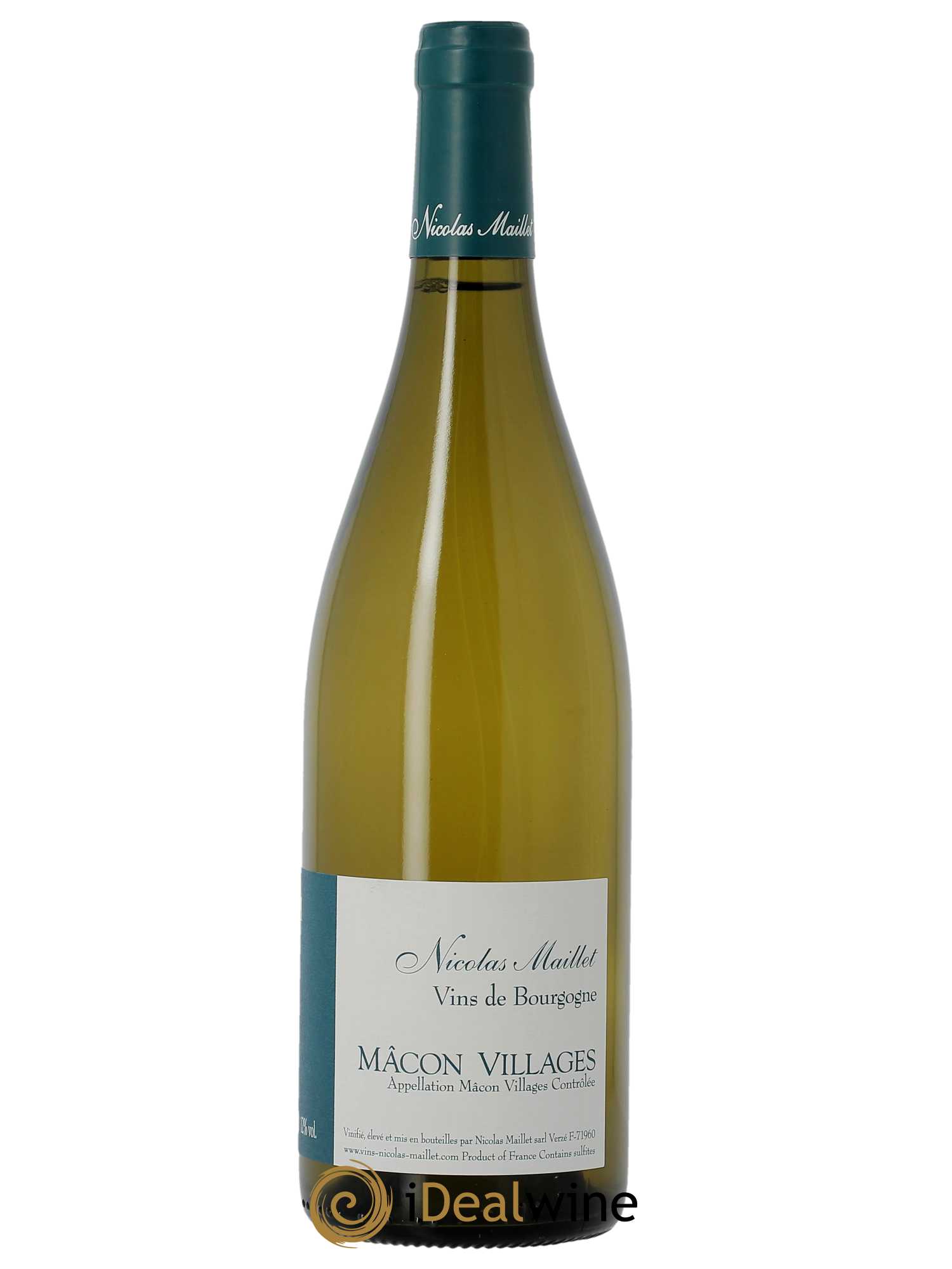 Mâcon-Villages Nicolas Maillet 2021 - Lot of 1 bottle - 0