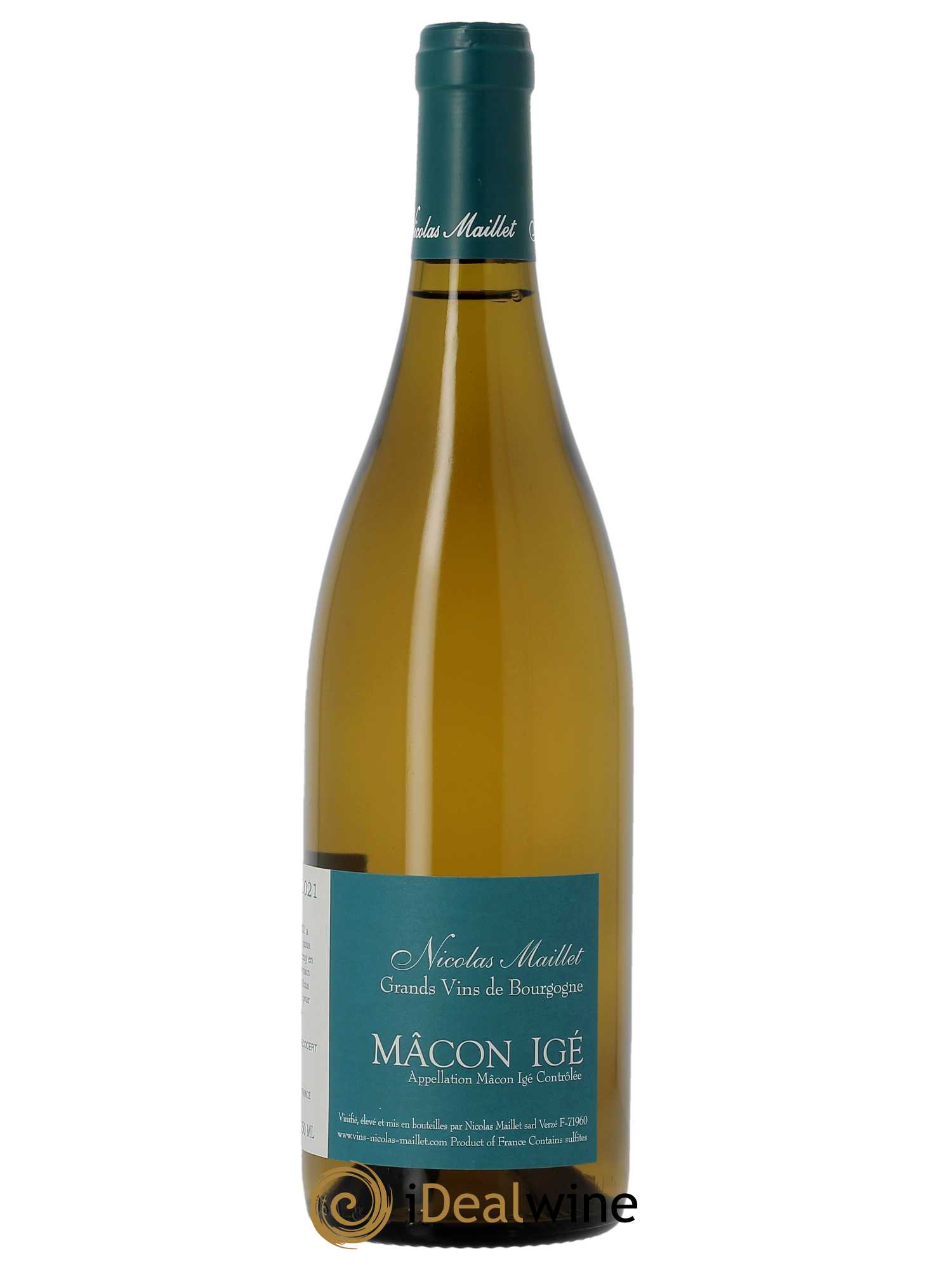 Mâcon-Igé Nicolas Maillet 2021 - Lot of 1 bottle - 0