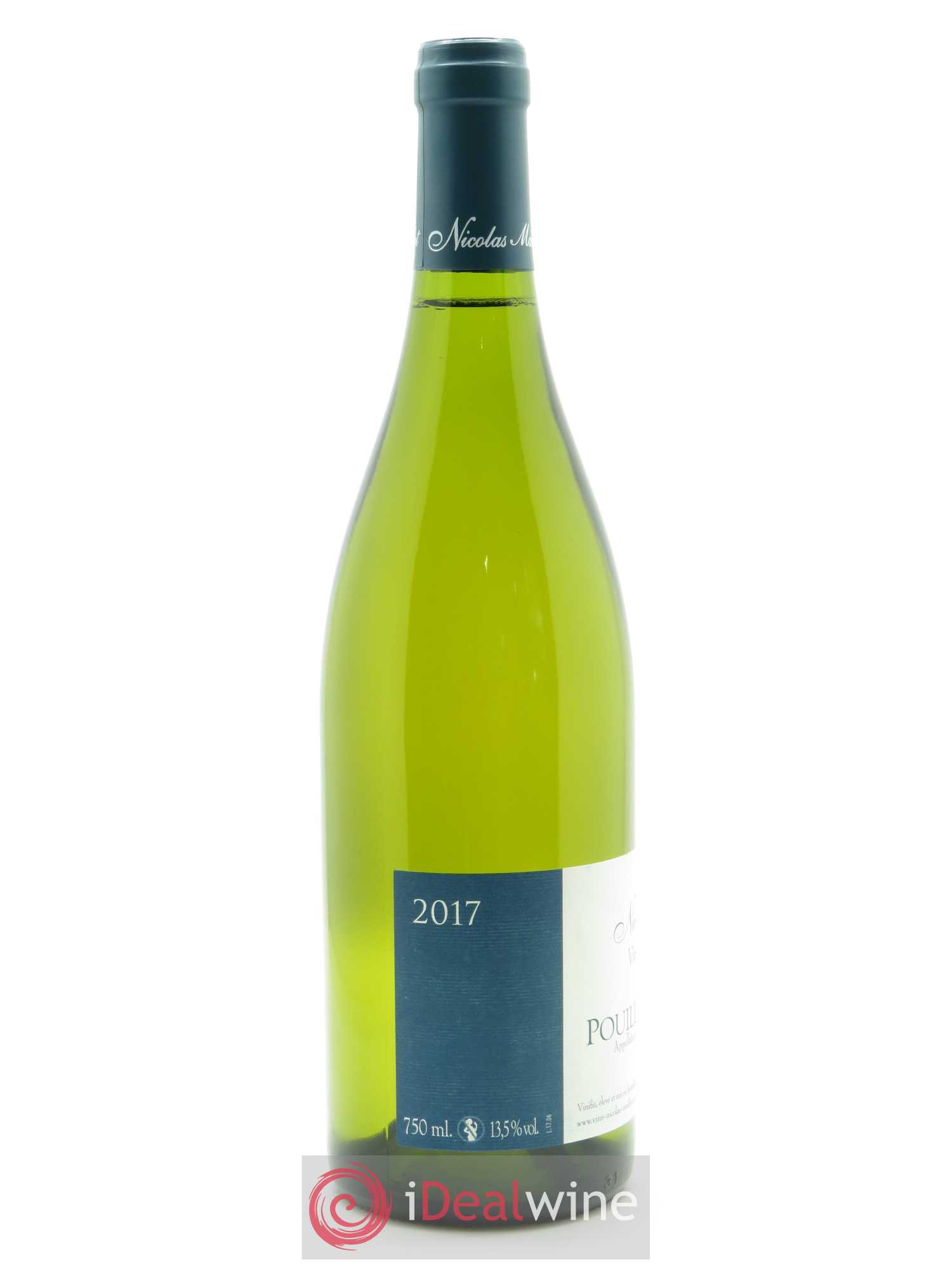 Pouilly-Fuissé Nicolas Maillet 2017 - Lot de 1 bouteille - 1