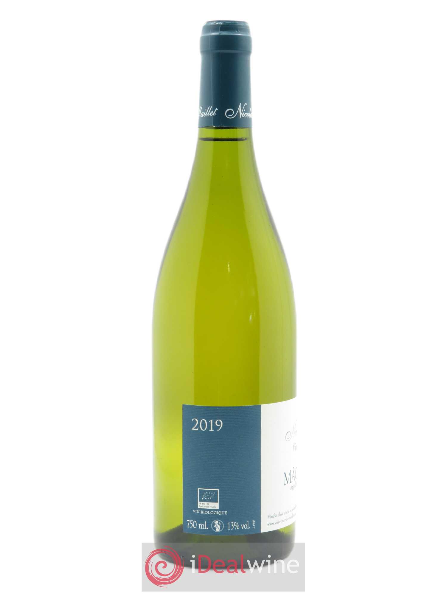 Mâcon-Igé Nicolas Maillet 2019 - Lot de 1 bouteille - 1