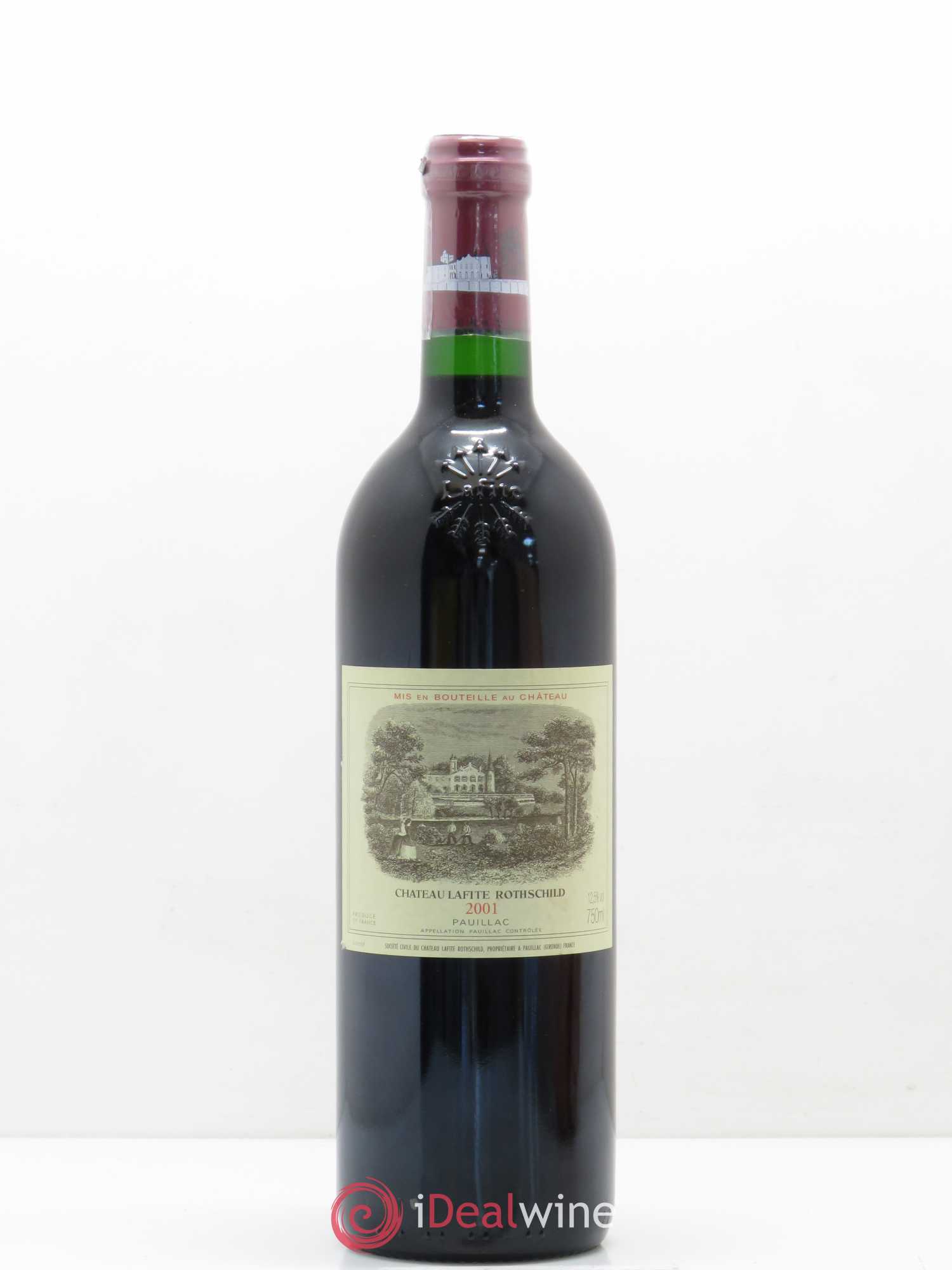 Château Lafite Rothschild 1er Grand Cru Classé 2001 - Lot de 1 bouteille - 0