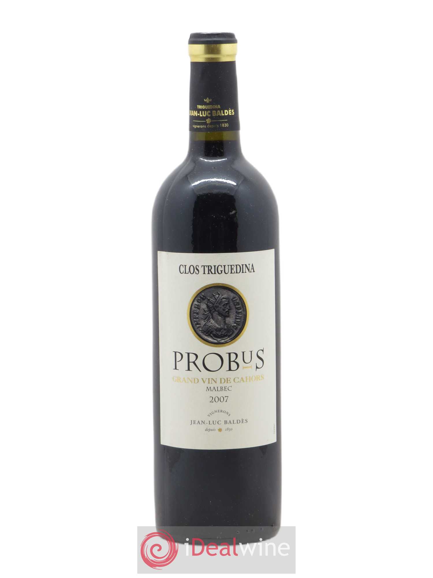 Cahors Clos Triguedina Probus Jean-Luc Baldès 2007 - Lot de 1 bouteille - 0