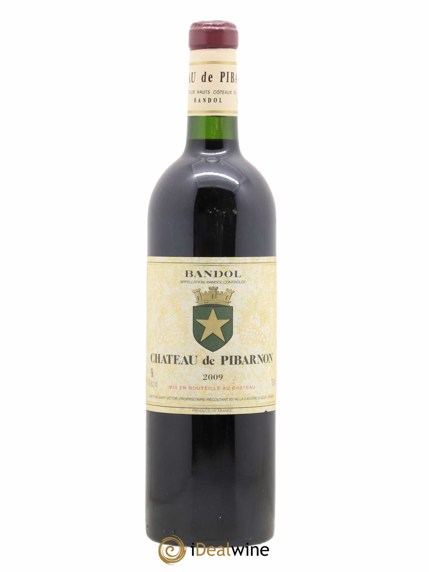 Bandol Château de Pibarnon Comte de Saint-Victor 2009 - Lot de 1 bouteille - 0