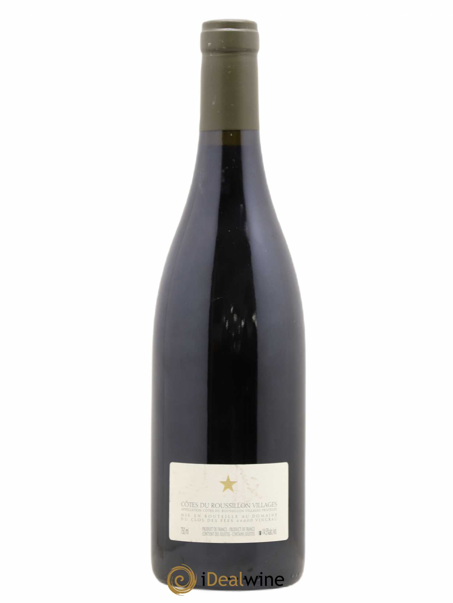 Côtes du Roussillon Villages Clos des Fées Hervé Bizeul 2014 - Lot de 1 bouteille - 1