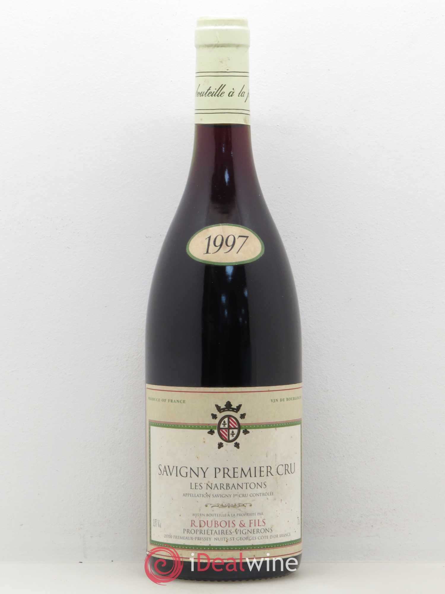 Savigny-lès-Beaune 1er Cru Les Narbantons Domaine Dubois (sans prix de réserve) 1997 - Posten von 1 Flasche - 0